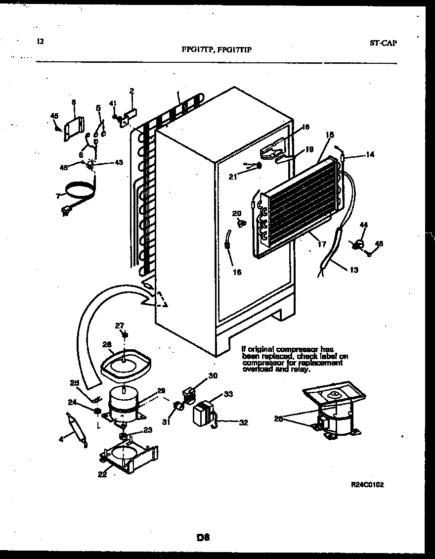 07 - SYSTEM AND AUTOMATIC DEFROST PARTS