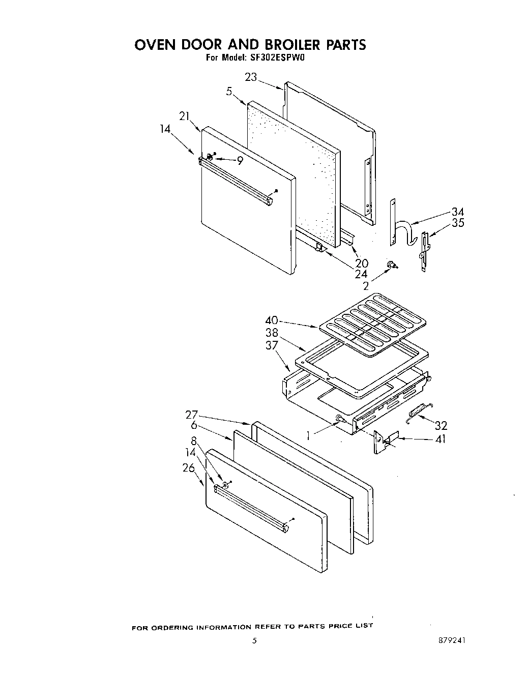 04 - OVEN DOOR AND BROILER