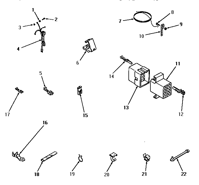18 - POWER CORD, WIRE AND TERMINALS