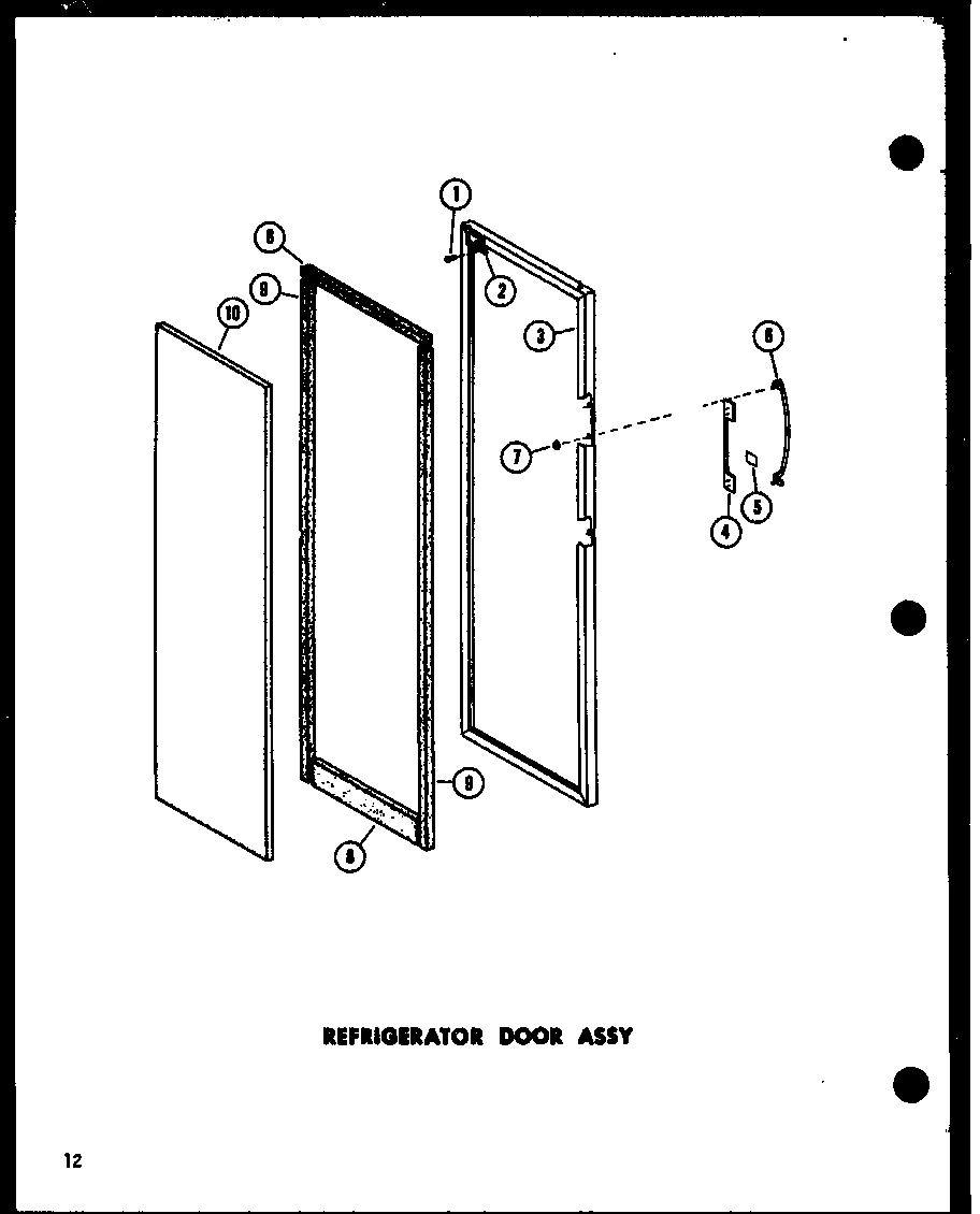 08 - REF DOOR ASSY