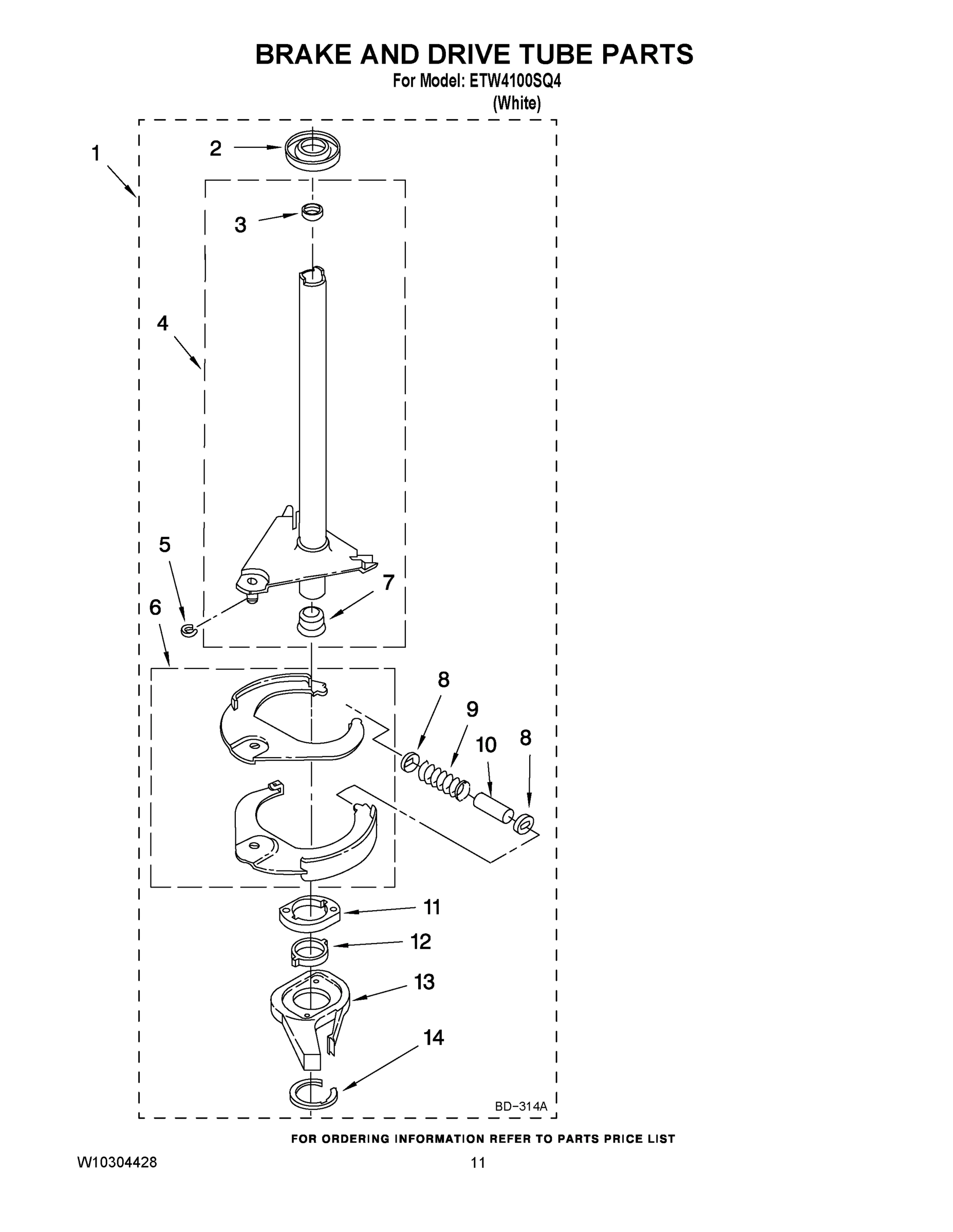 07 - BRAKE AND DRIVE TUBE PARTS