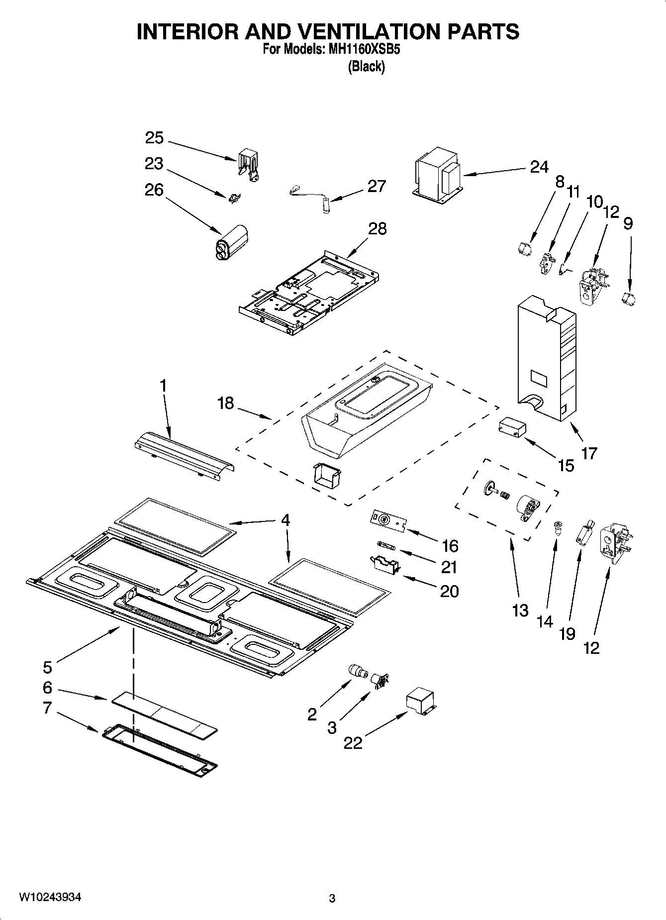 03 - INTERIOR AND VENTILATION PARTS