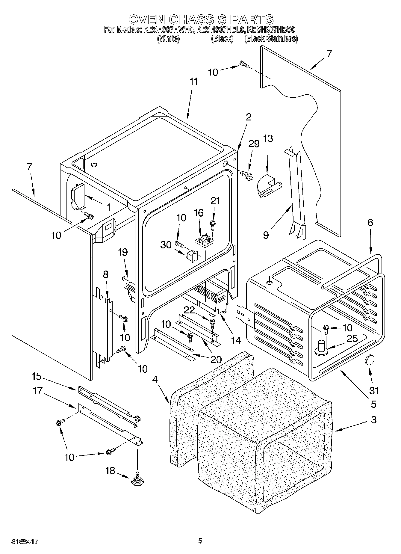 04 - OVEN CHASSIS