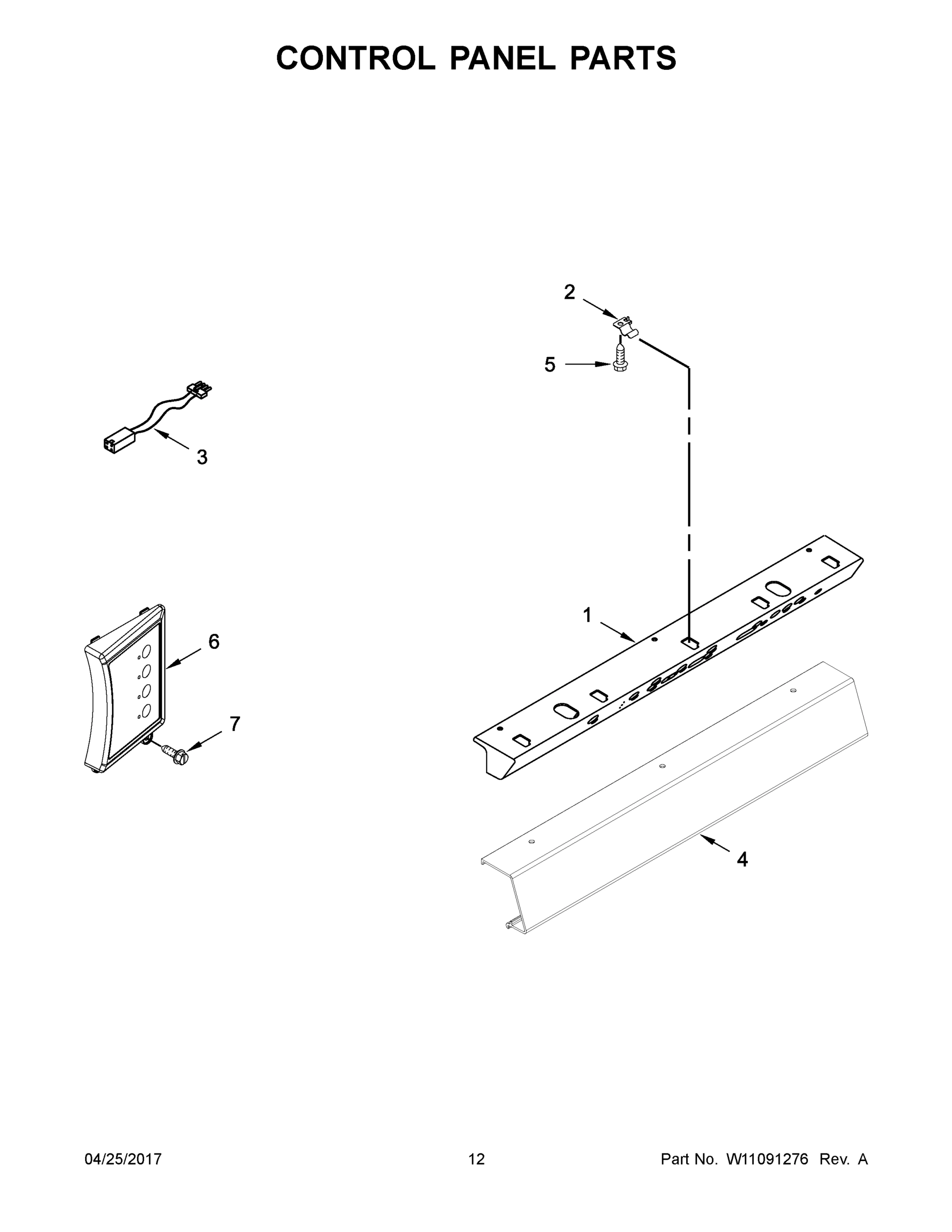 07 - CONTROL PANEL PARTS