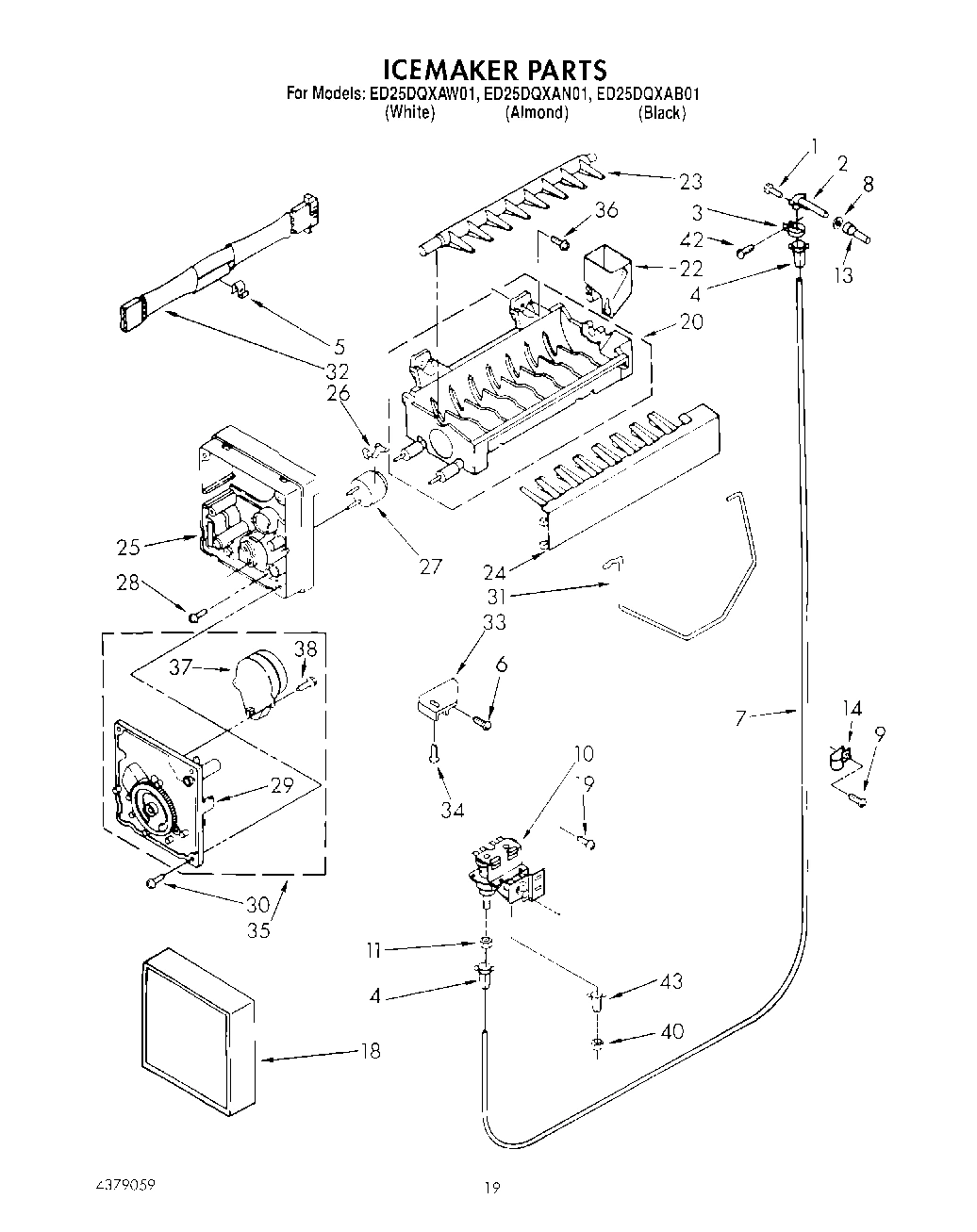 12 - ICEMAKER, LIT/OPTIONAL