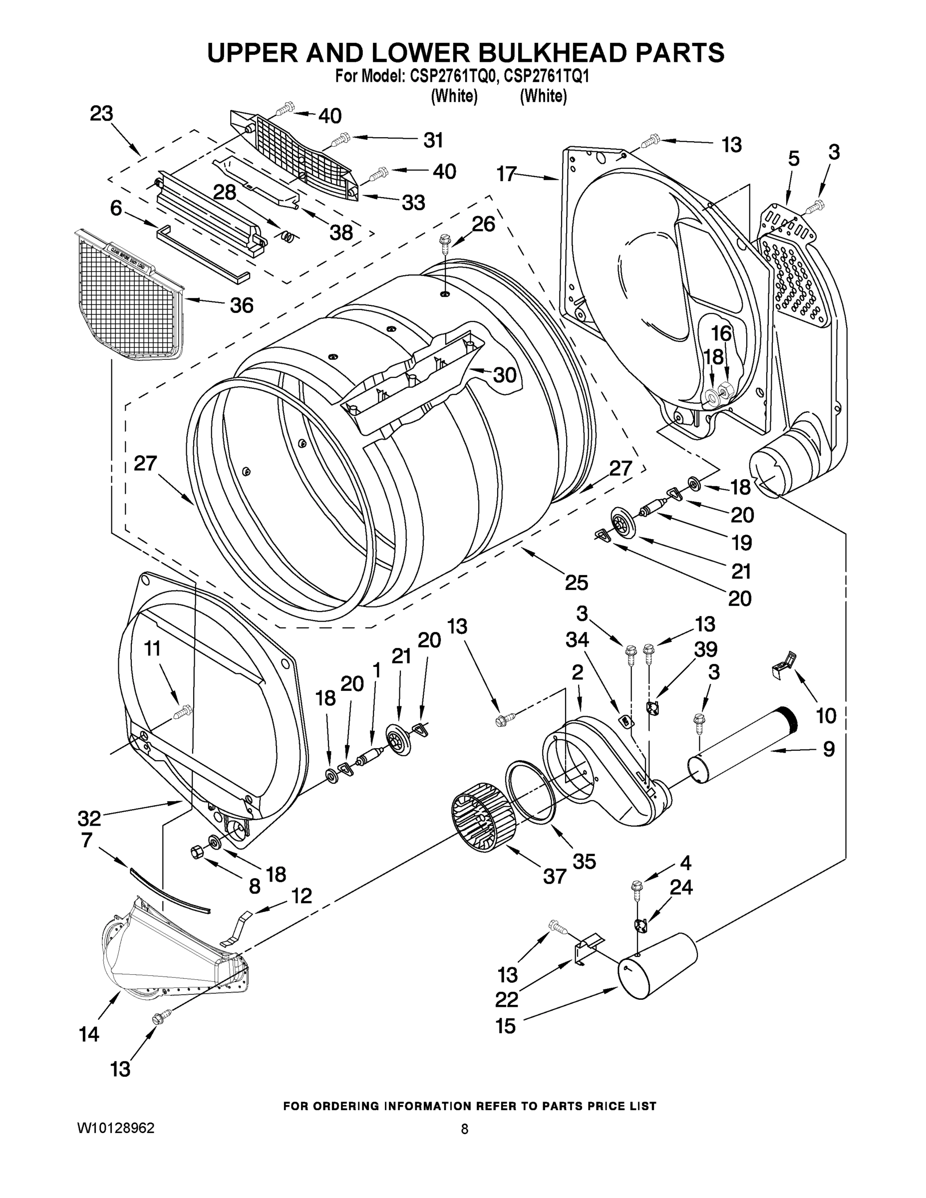 04 - UPPER AND LOWER BULKHEAD PARTS