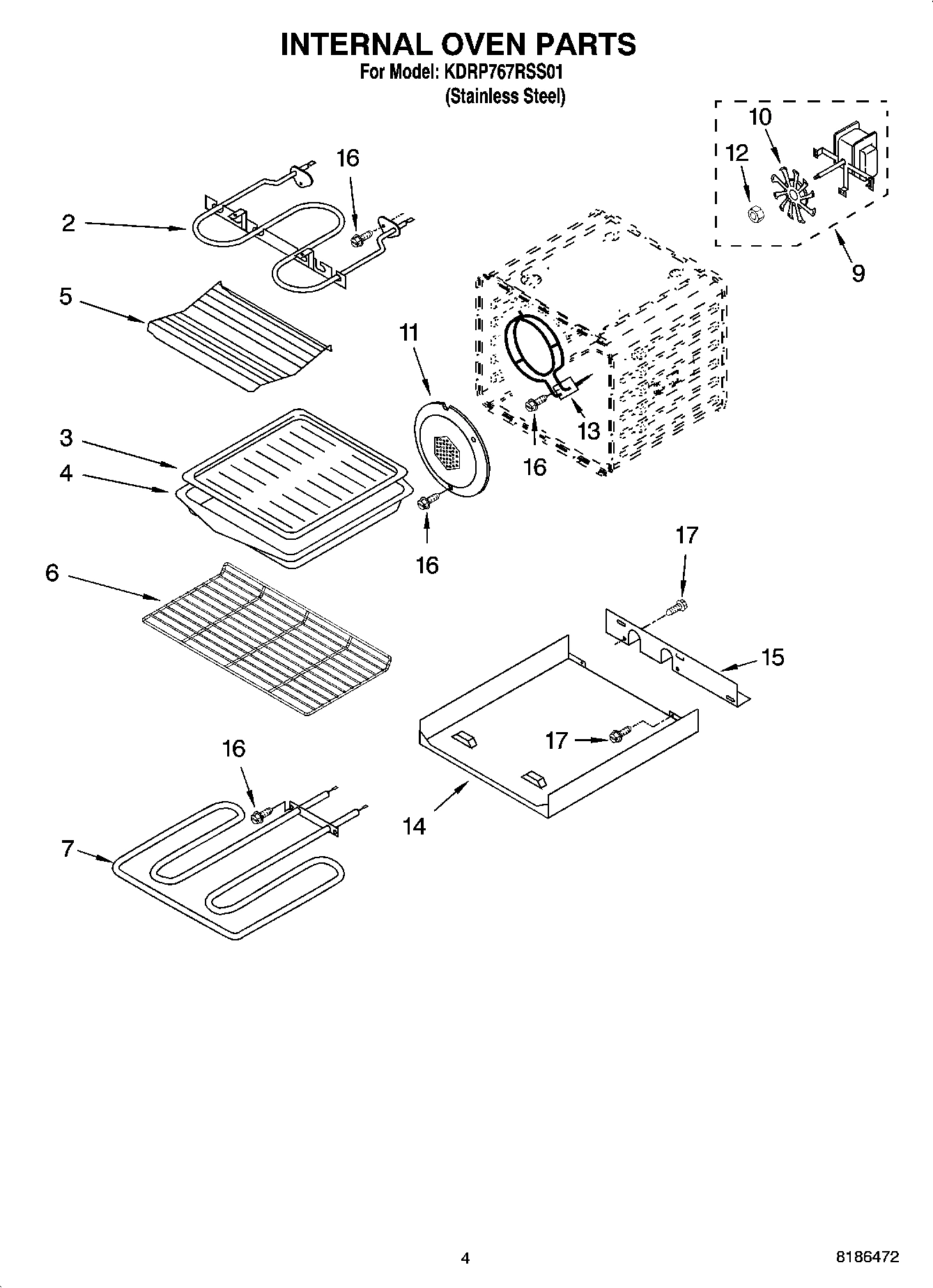 03 - INTERNAL OVEN PARTS