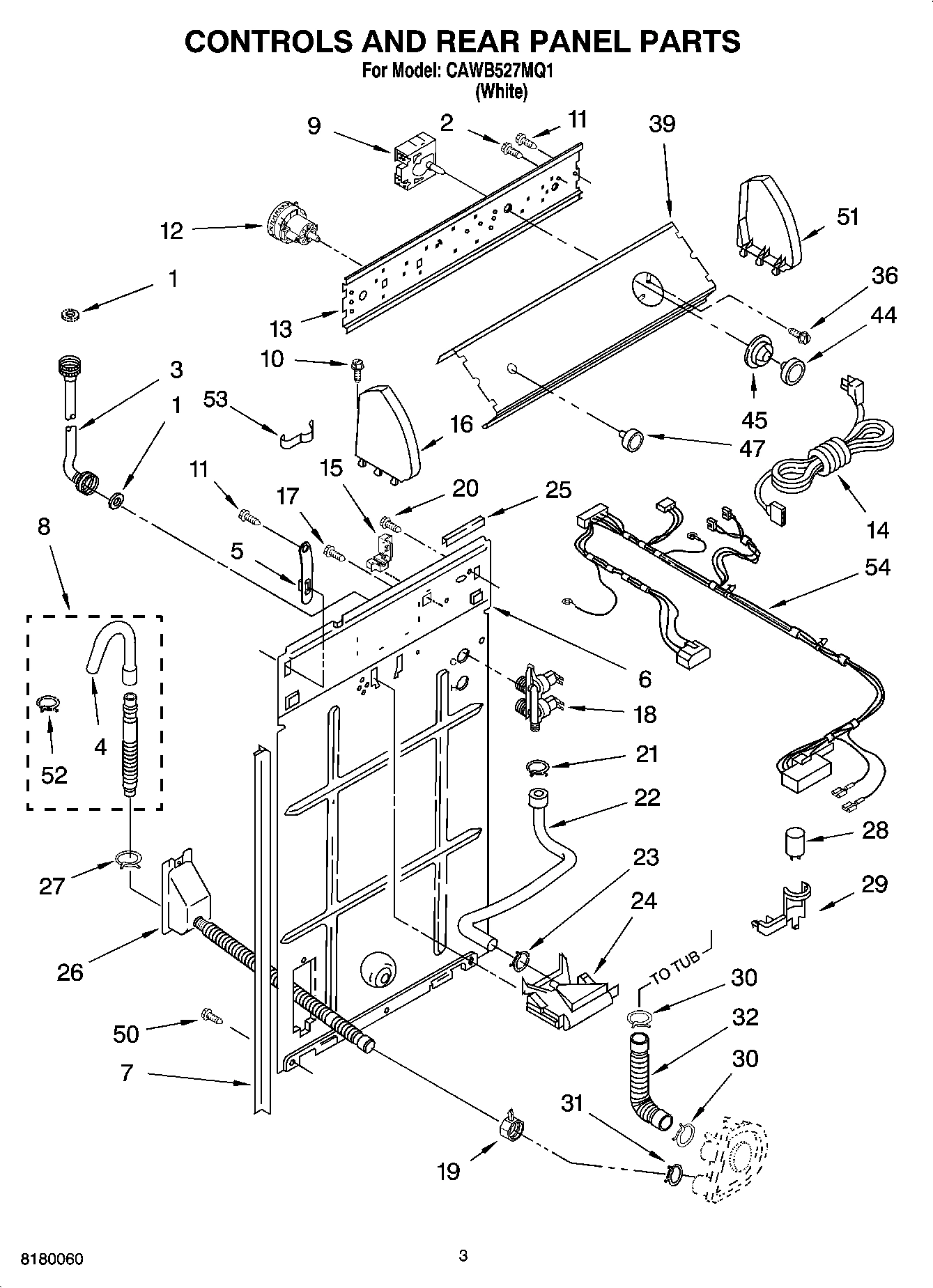 02 - CONTROL AND REAR PANEL PARTS