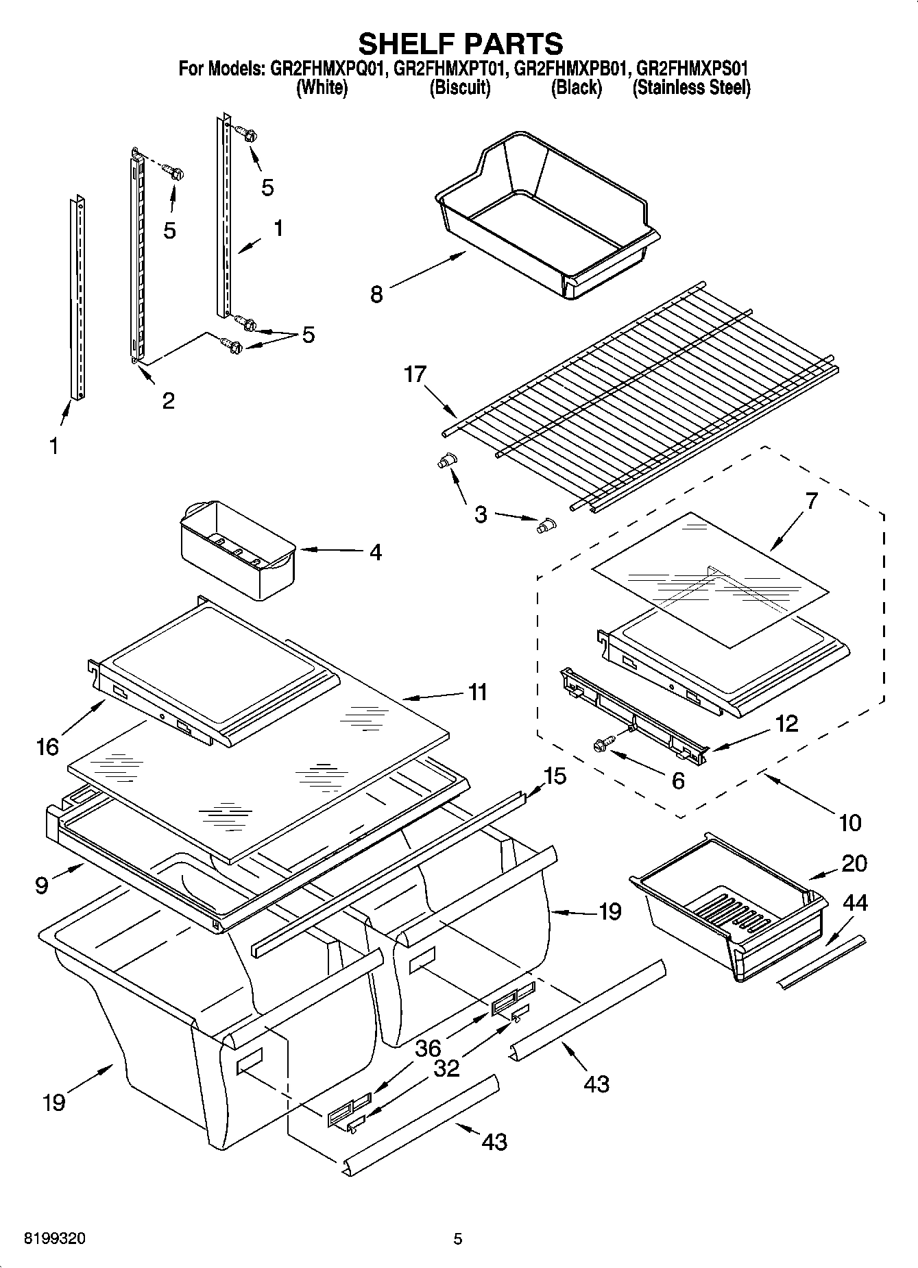 03 - SHELF PARTS