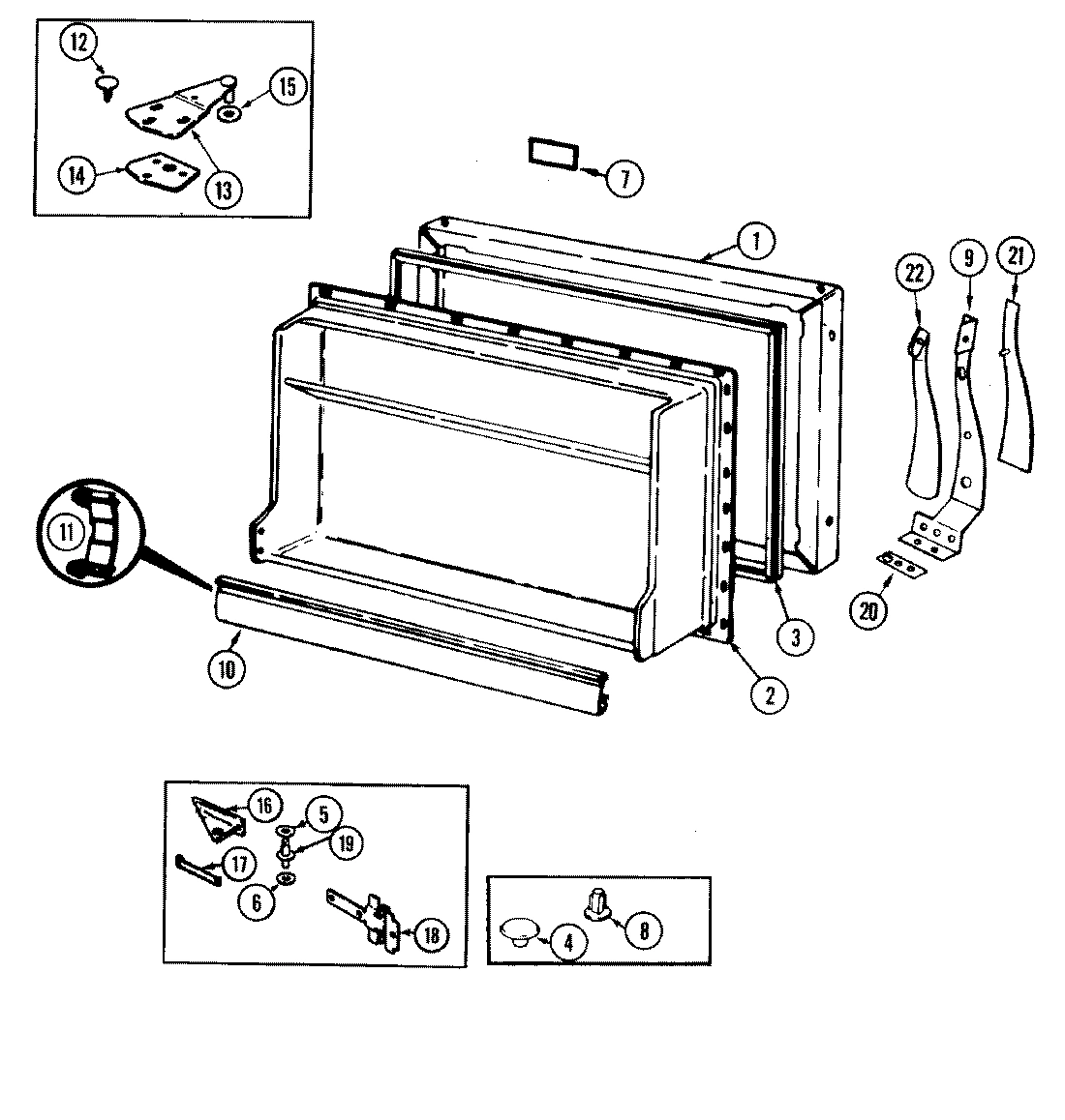 02 - FREEZER DOOR