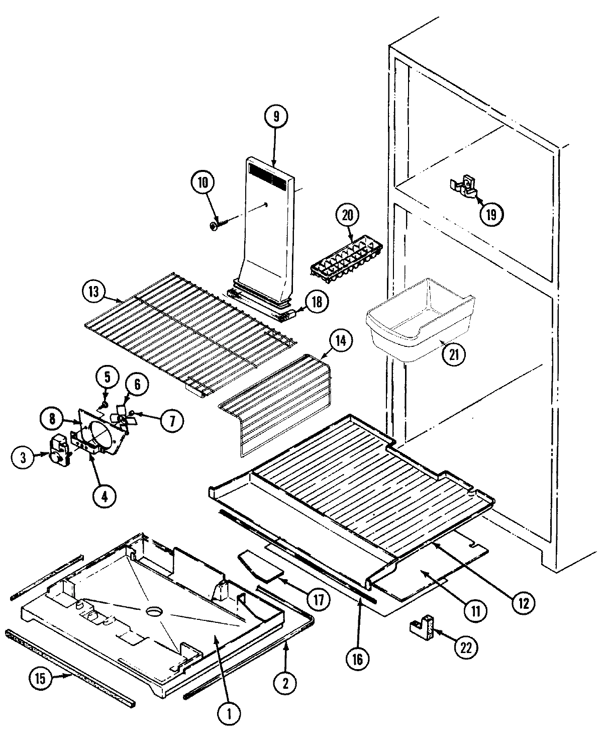 01 - FREEZER COMPARTMENT