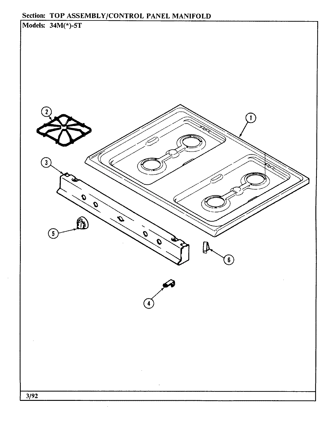 07 - TOP ASSEMBLY/CONTROL PANEL