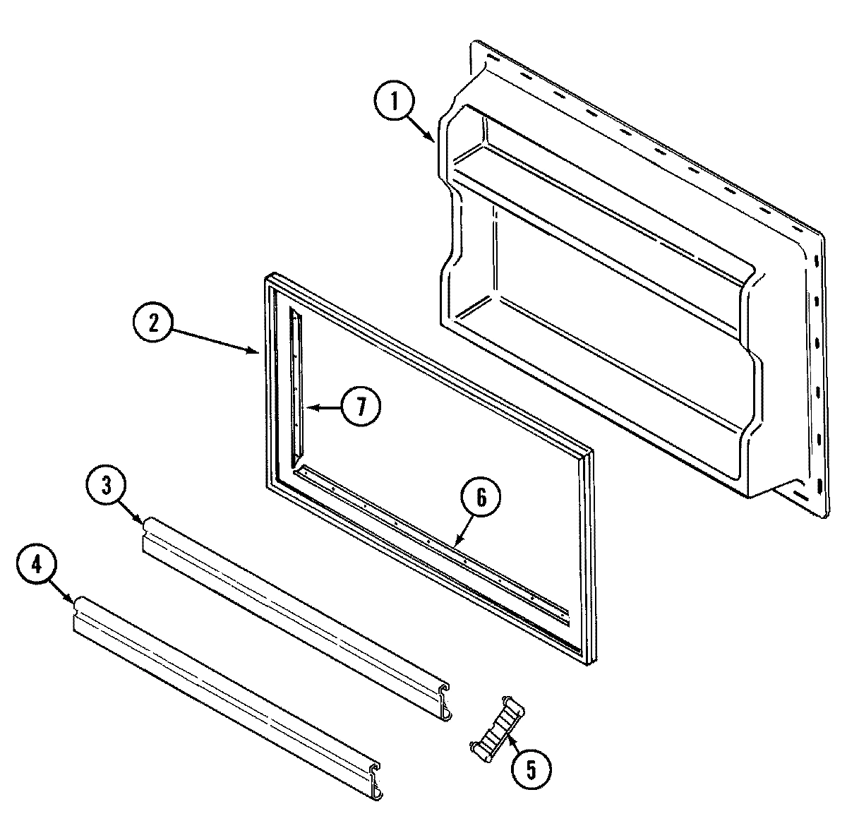 02 - FREEZER INNER DOOR