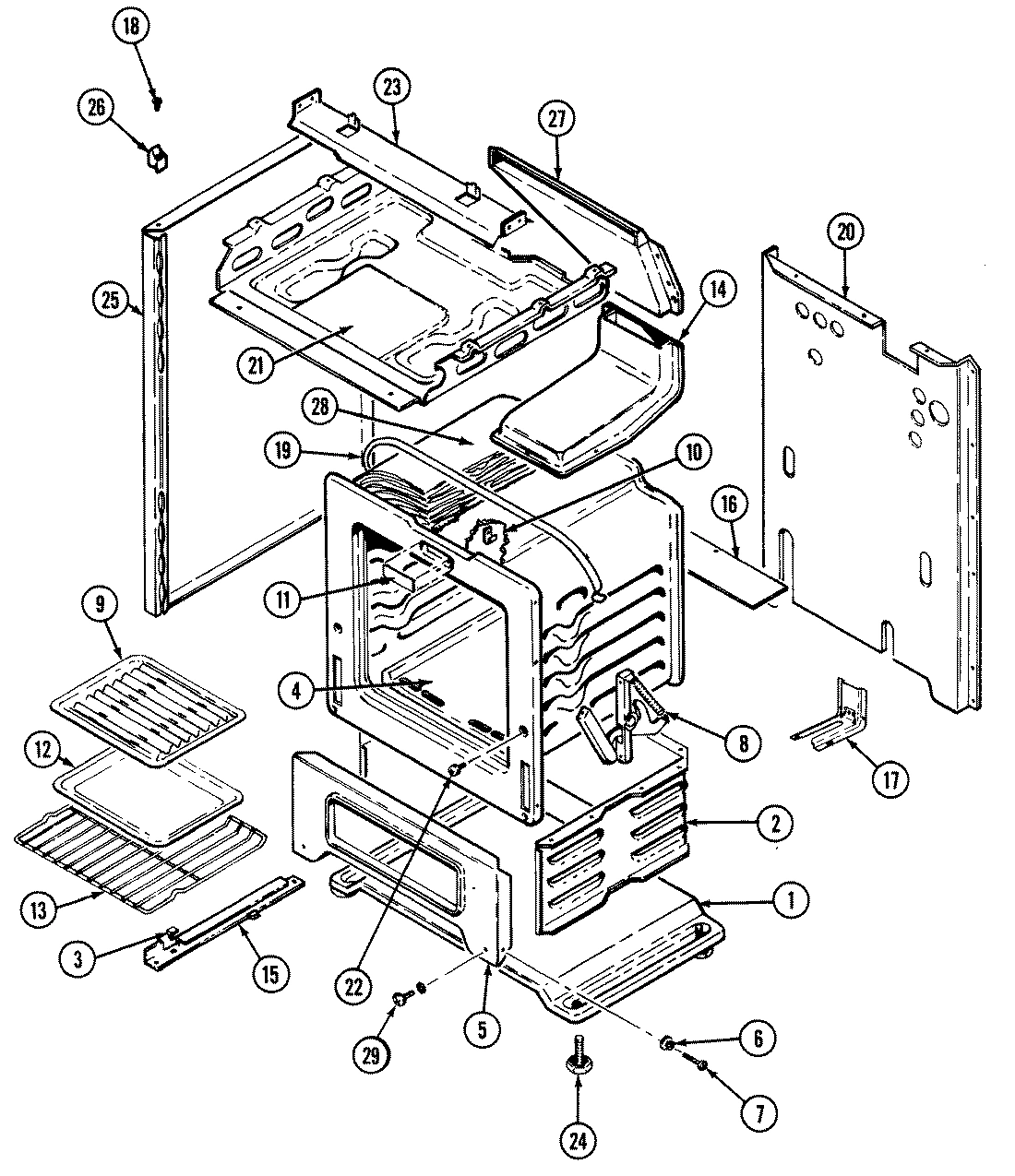 01 - BODY/OVEN