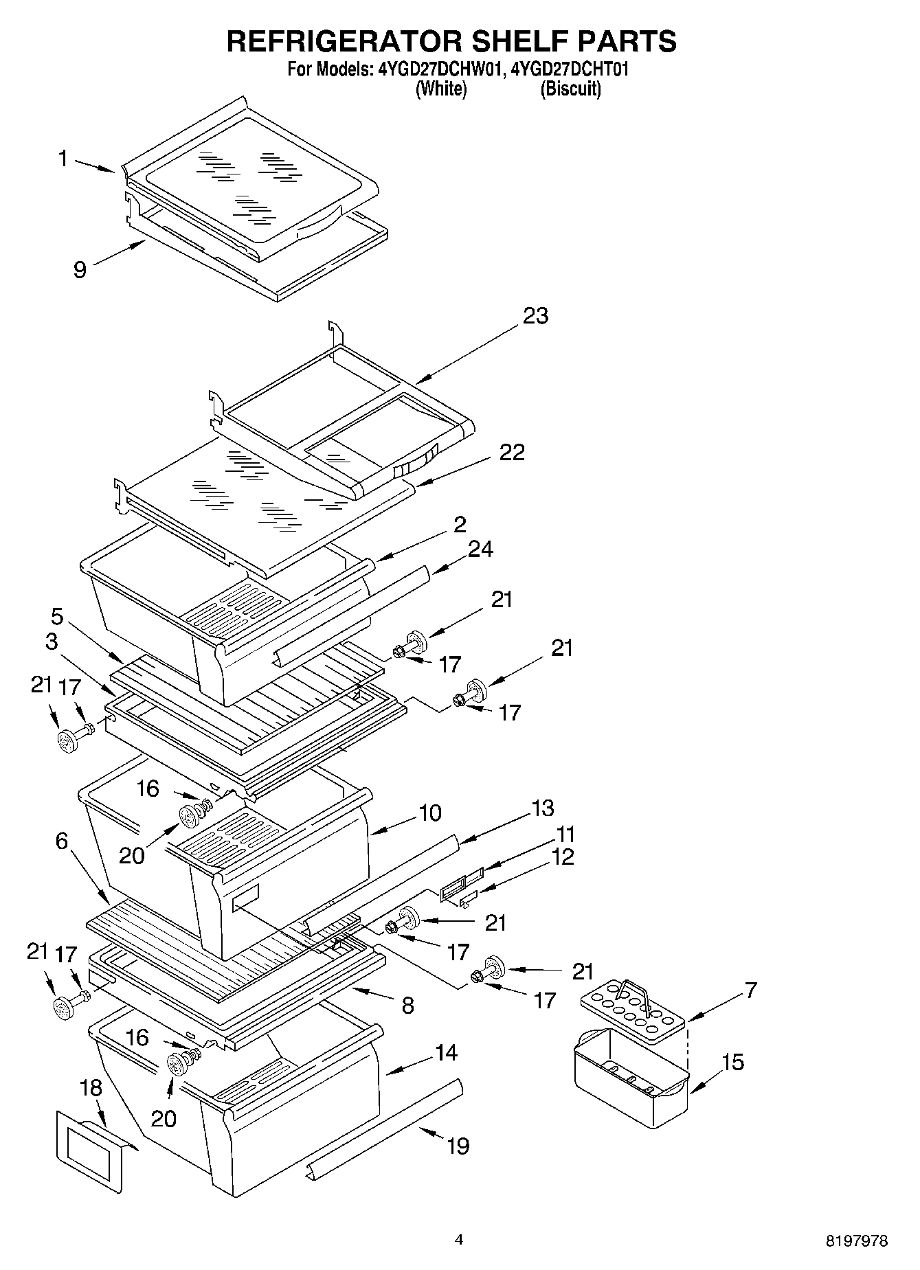 03 - REFRIGERATOR SHELF