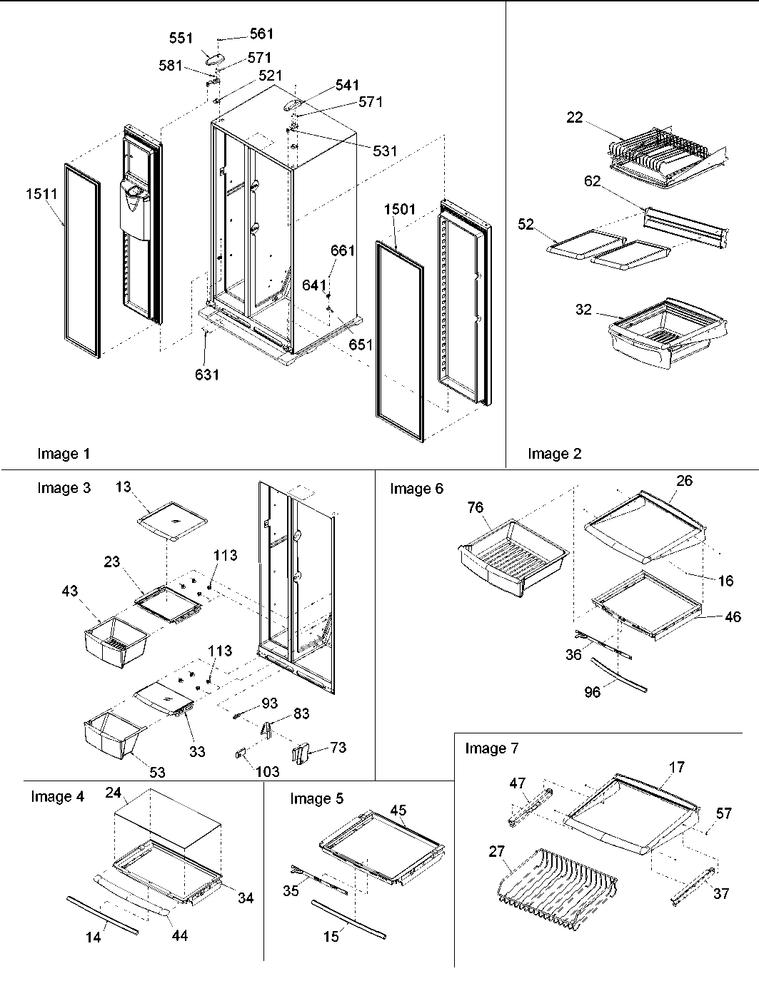 10 - Hinges, & Refrigerator Shelving