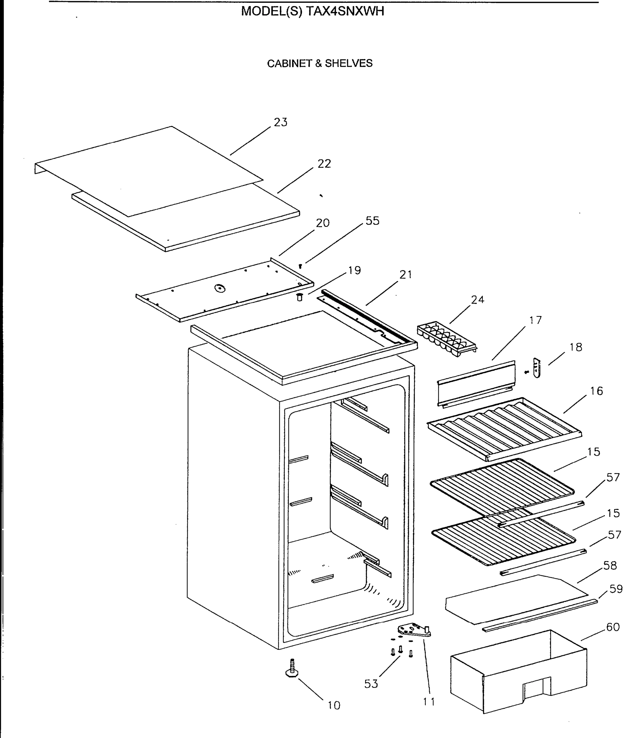 CABINET & SHELVES