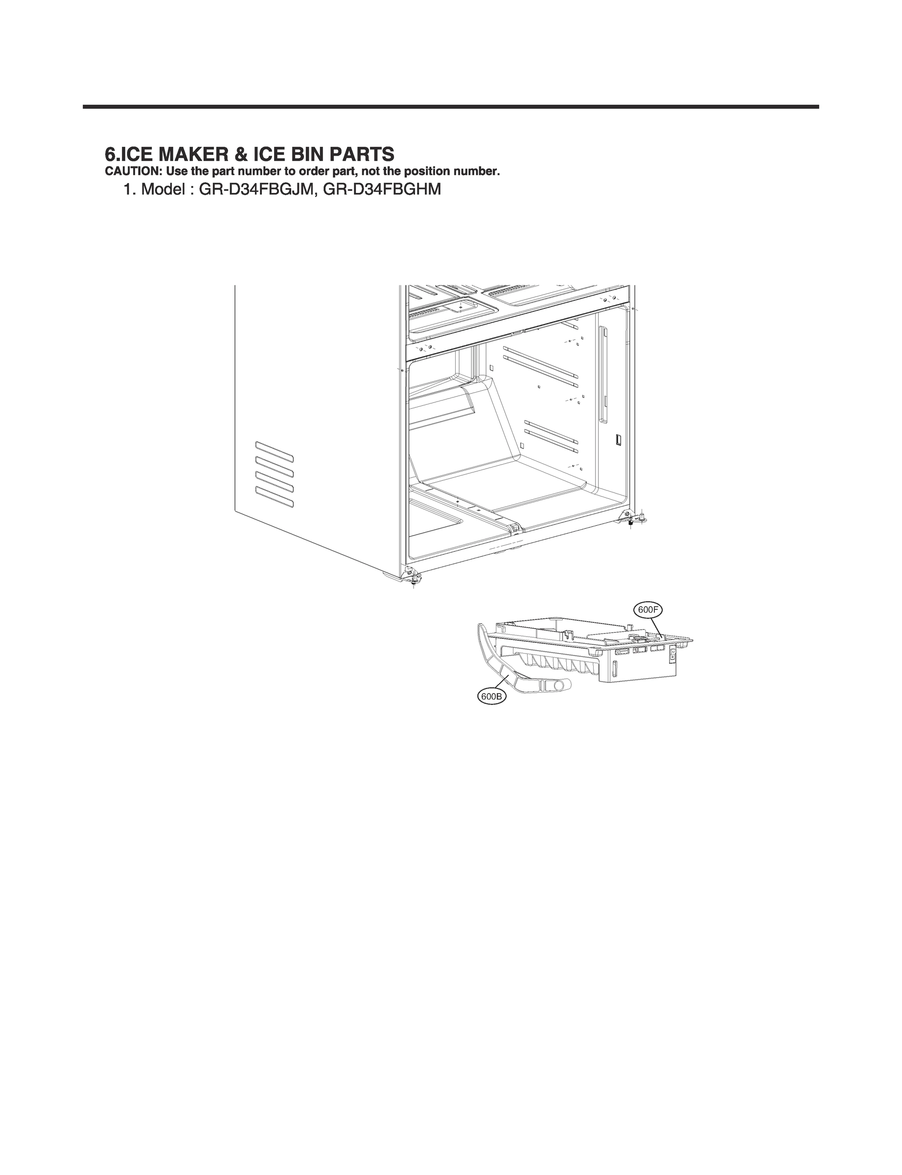 ICEMAKER & ICE BIN PARTS
