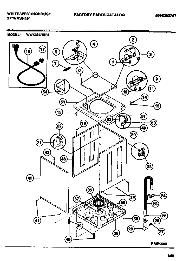 02 - CABINET, TOP PANEL, BASE