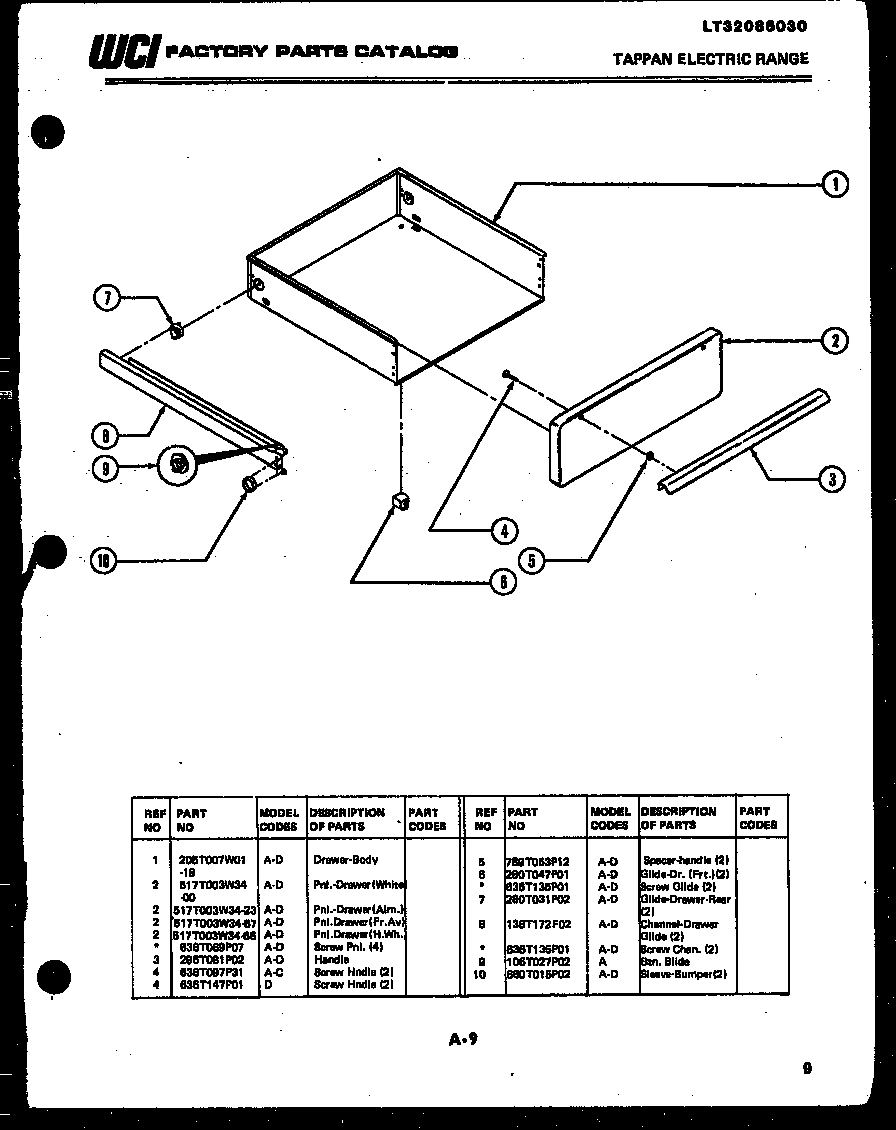 08 - DRAWER PARTS