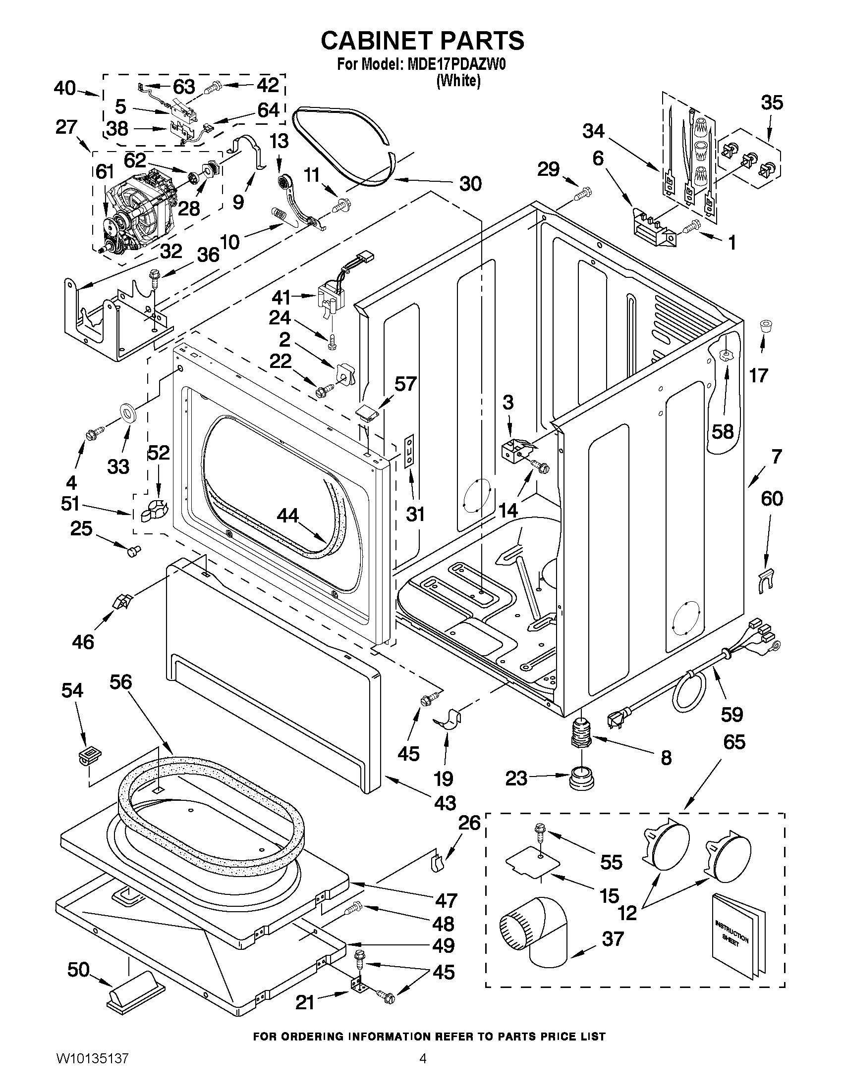 02 - CABINET PARTS