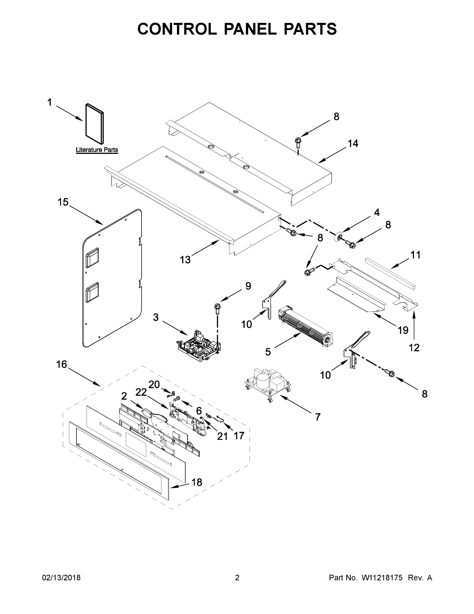 02 - CONTROL PANEL PARTS