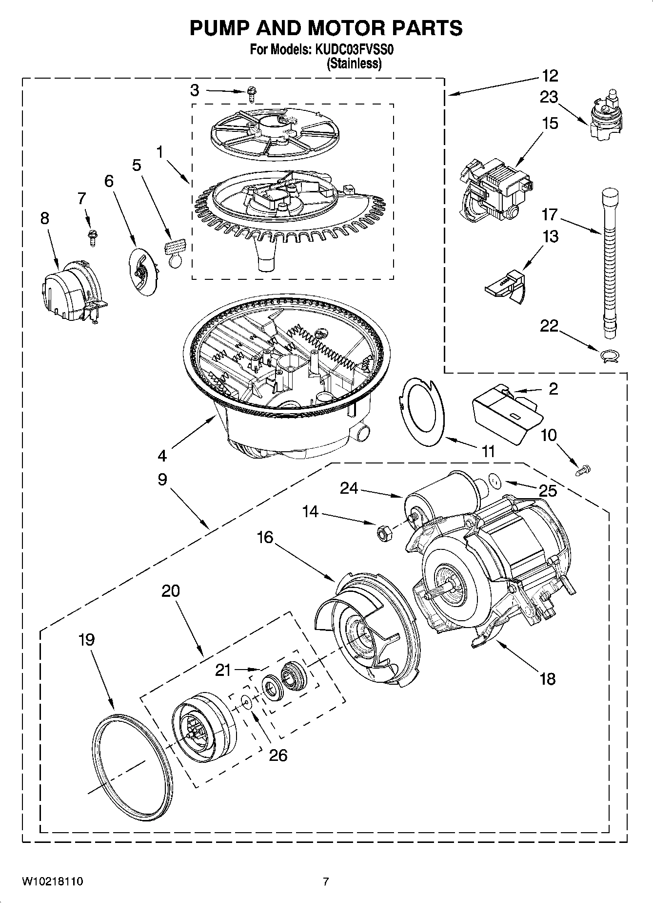 06 - PUMP AND MOTOR PARTS