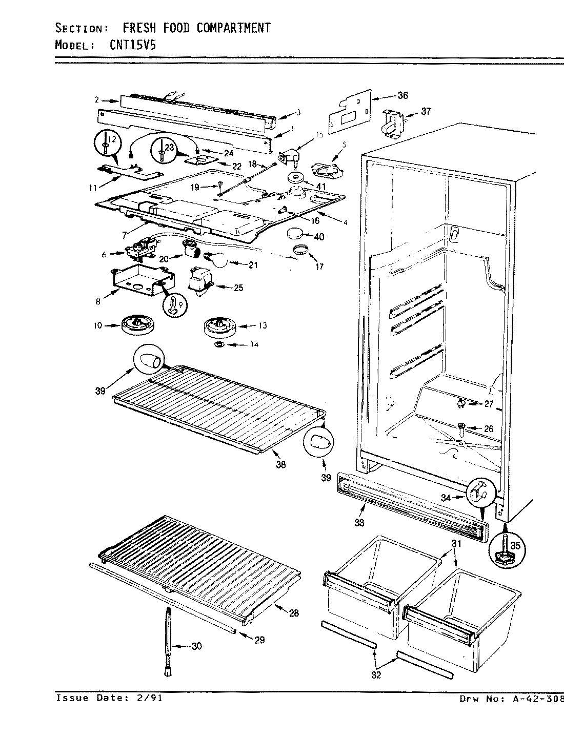 03 - FRESH FOOD COMPARTMENT