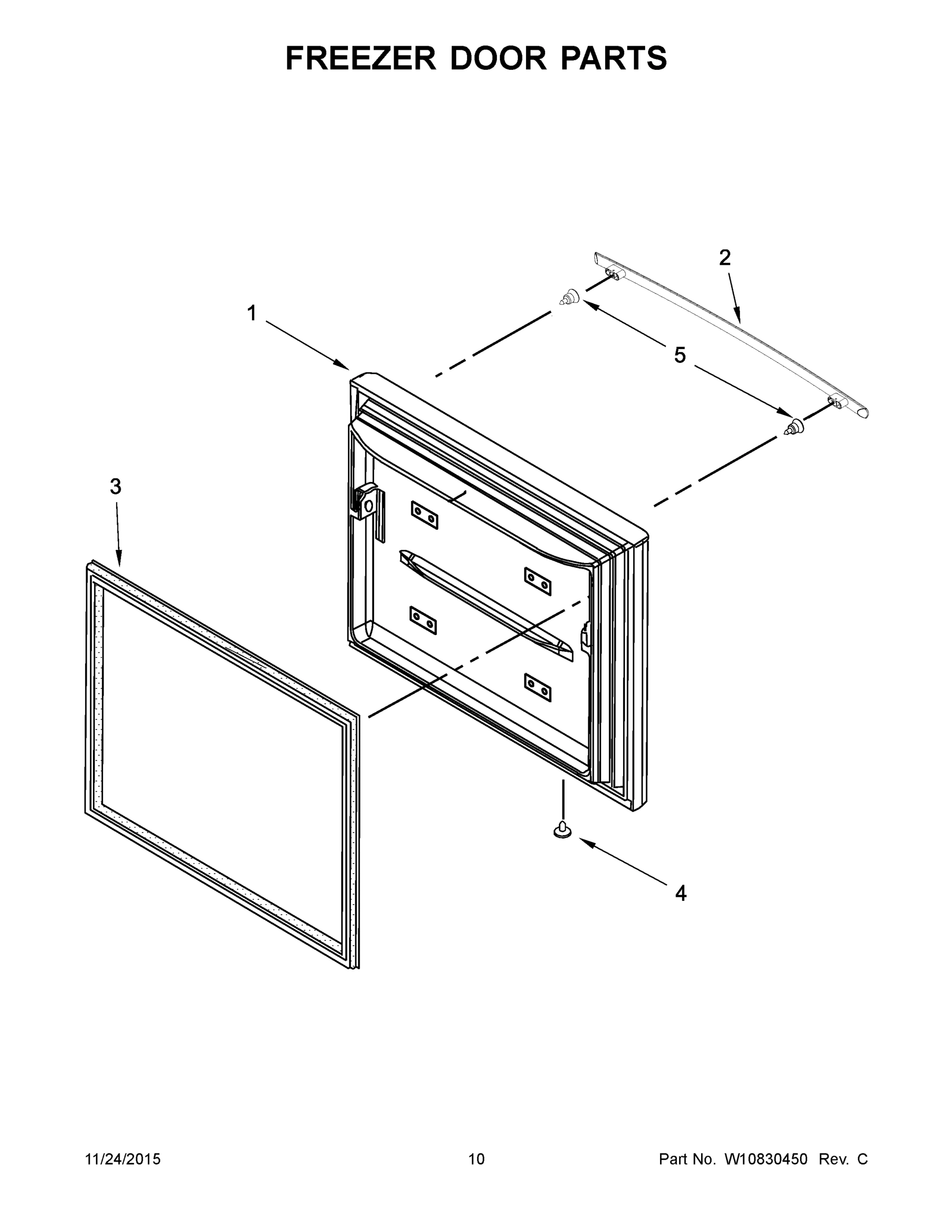 06 - FREEZER DOOR PARTS
