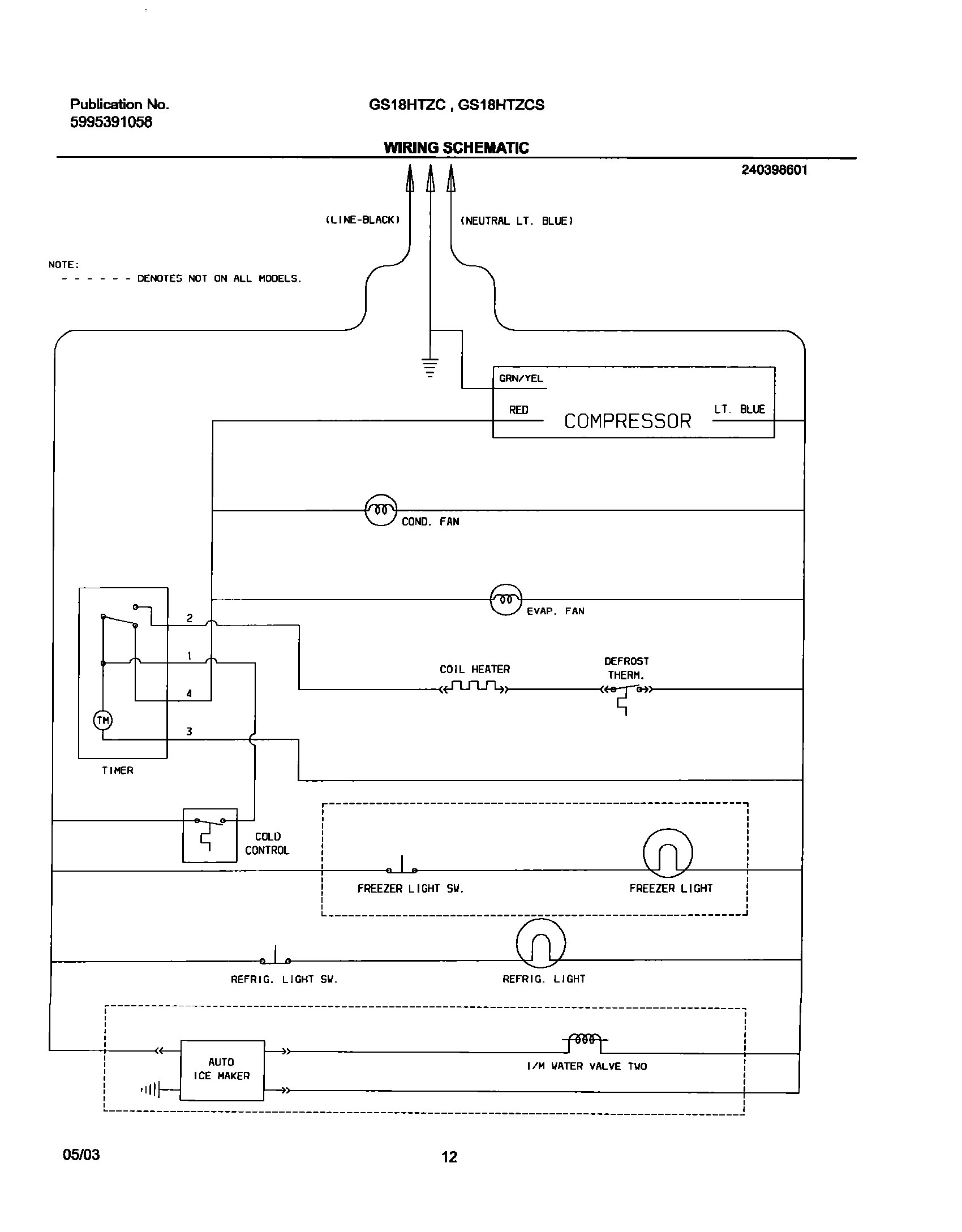 12 - WIRING SCHEMATIC