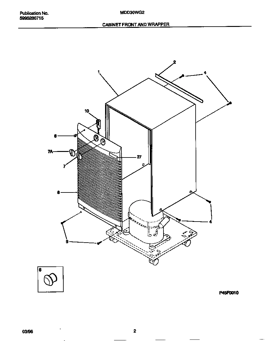 02 - CABINET FRONT AND WRAPPER