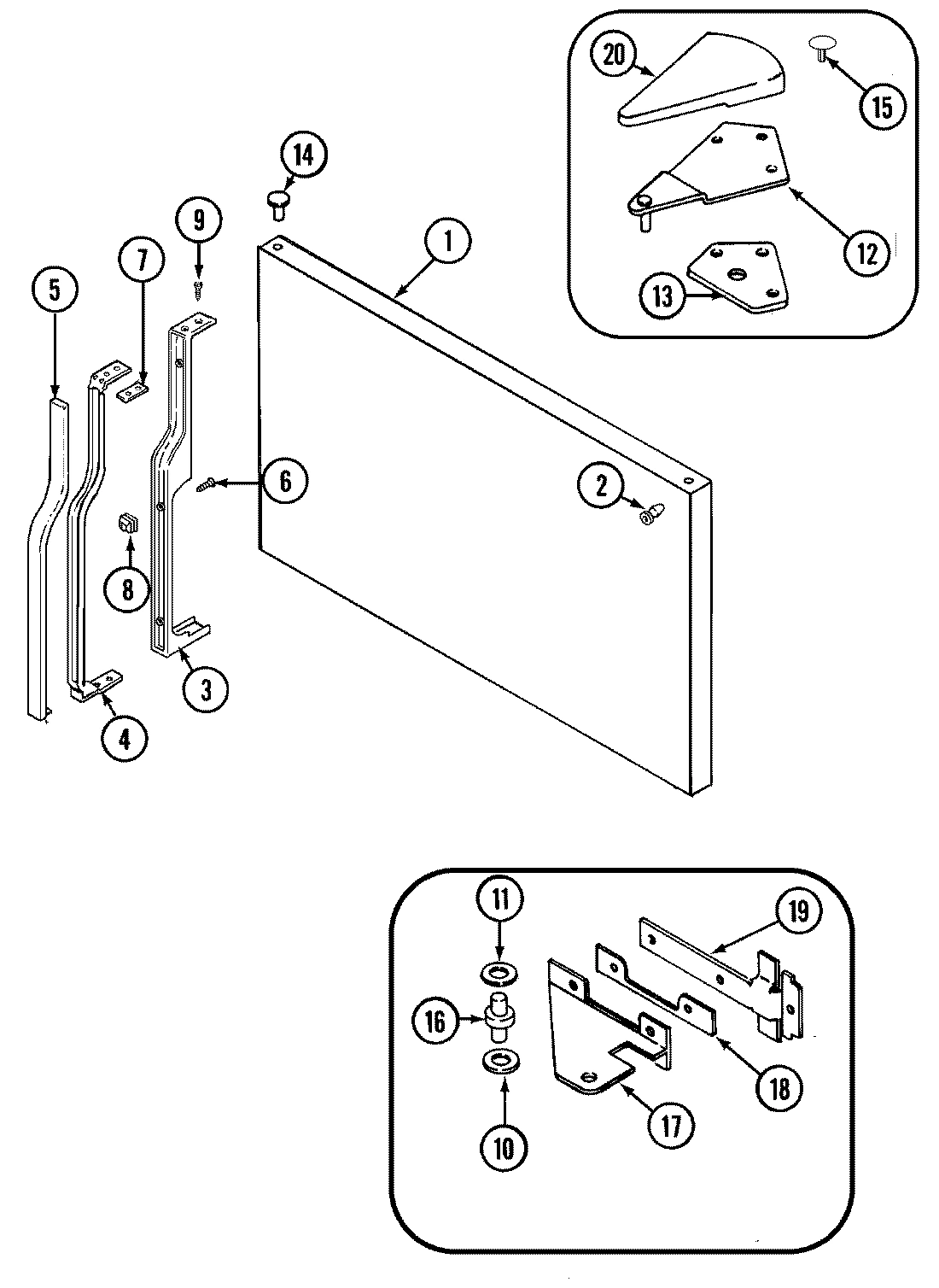 03 - FREEZER OUTER DOOR
