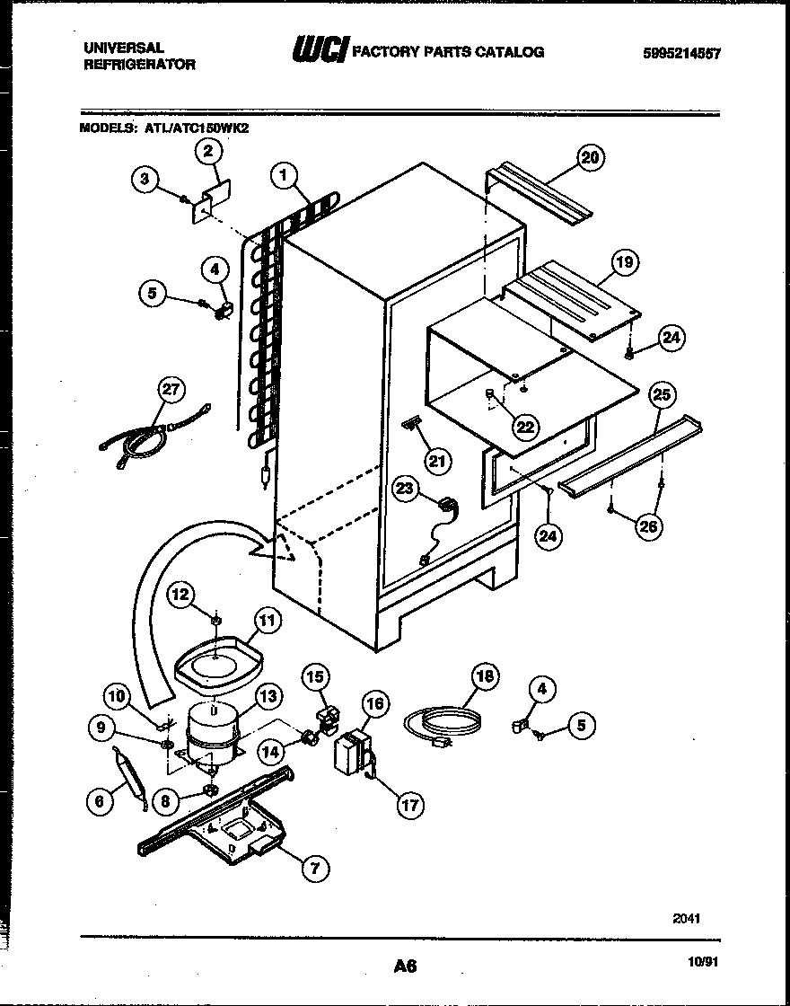 04 - SYSTEM AND AUTOMATIC DEFROST PARTS