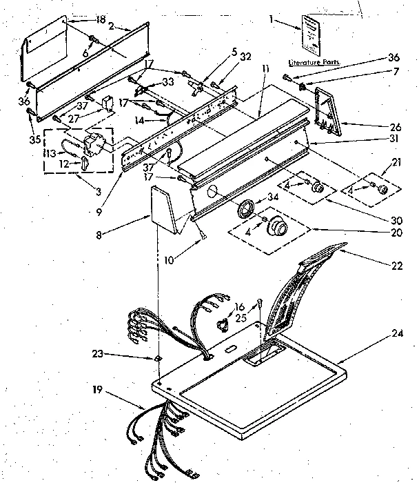 TOP AND CONSOLE PARTS