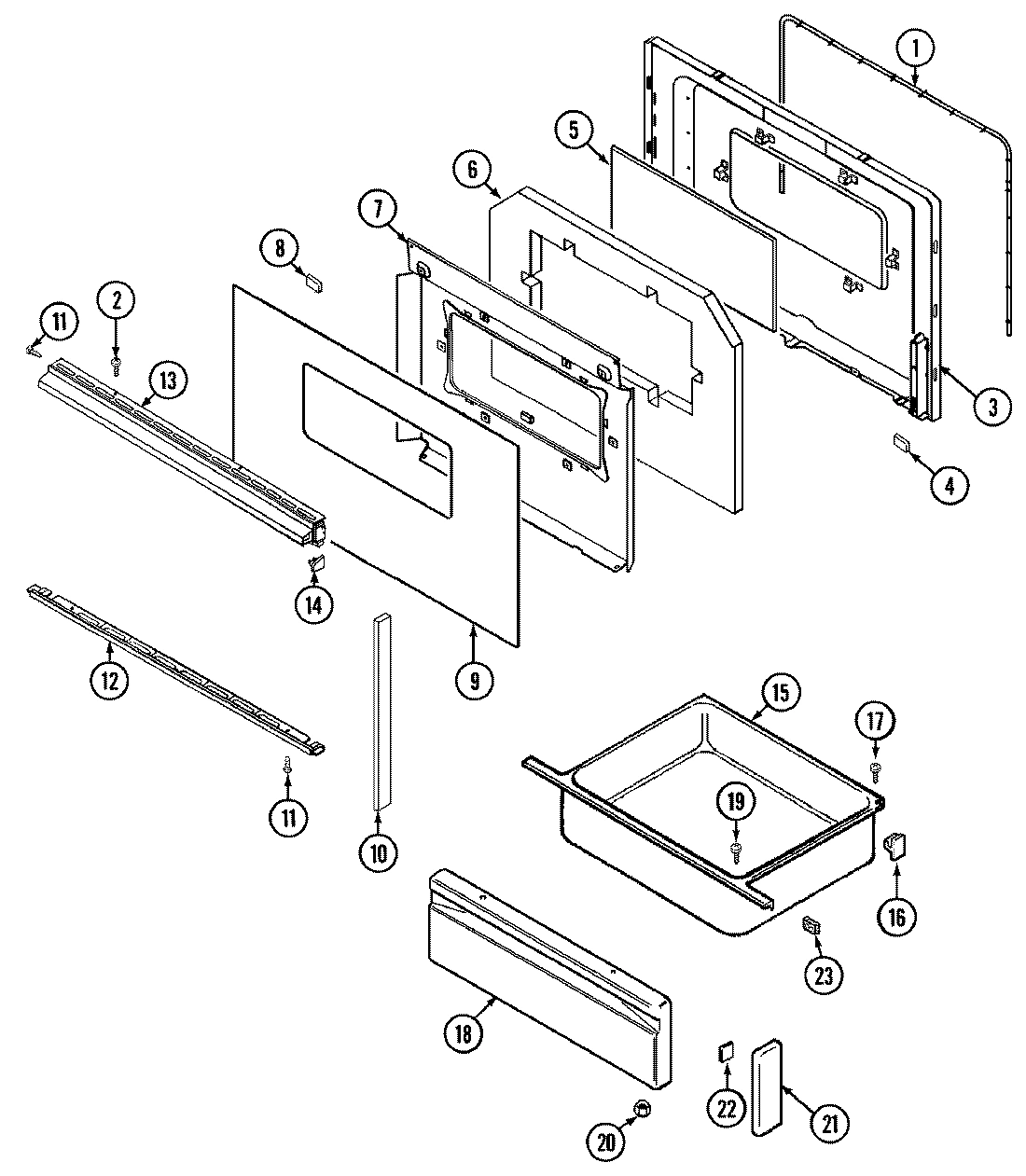 04 - DOOR/DRAWER (SER. PRE. 24)
