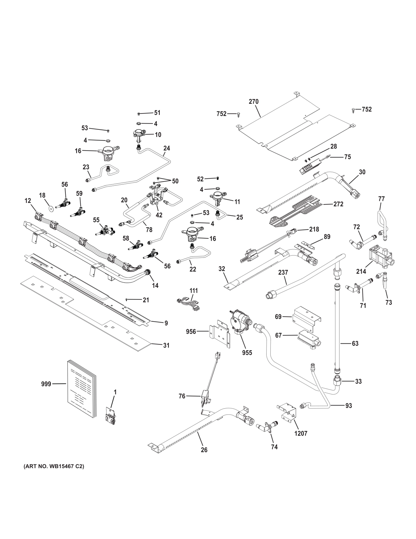GAS & BURNER PARTS