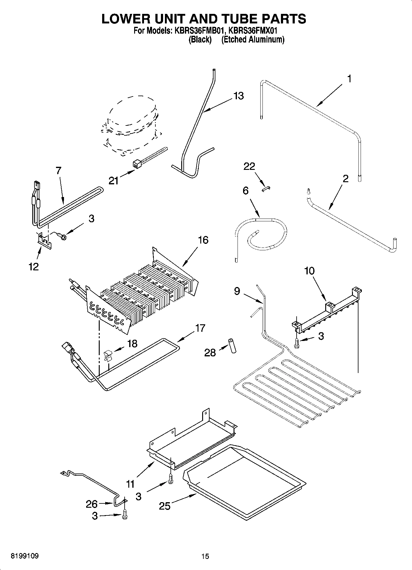 09 - LOWER UNIT AND TUBE PARTS