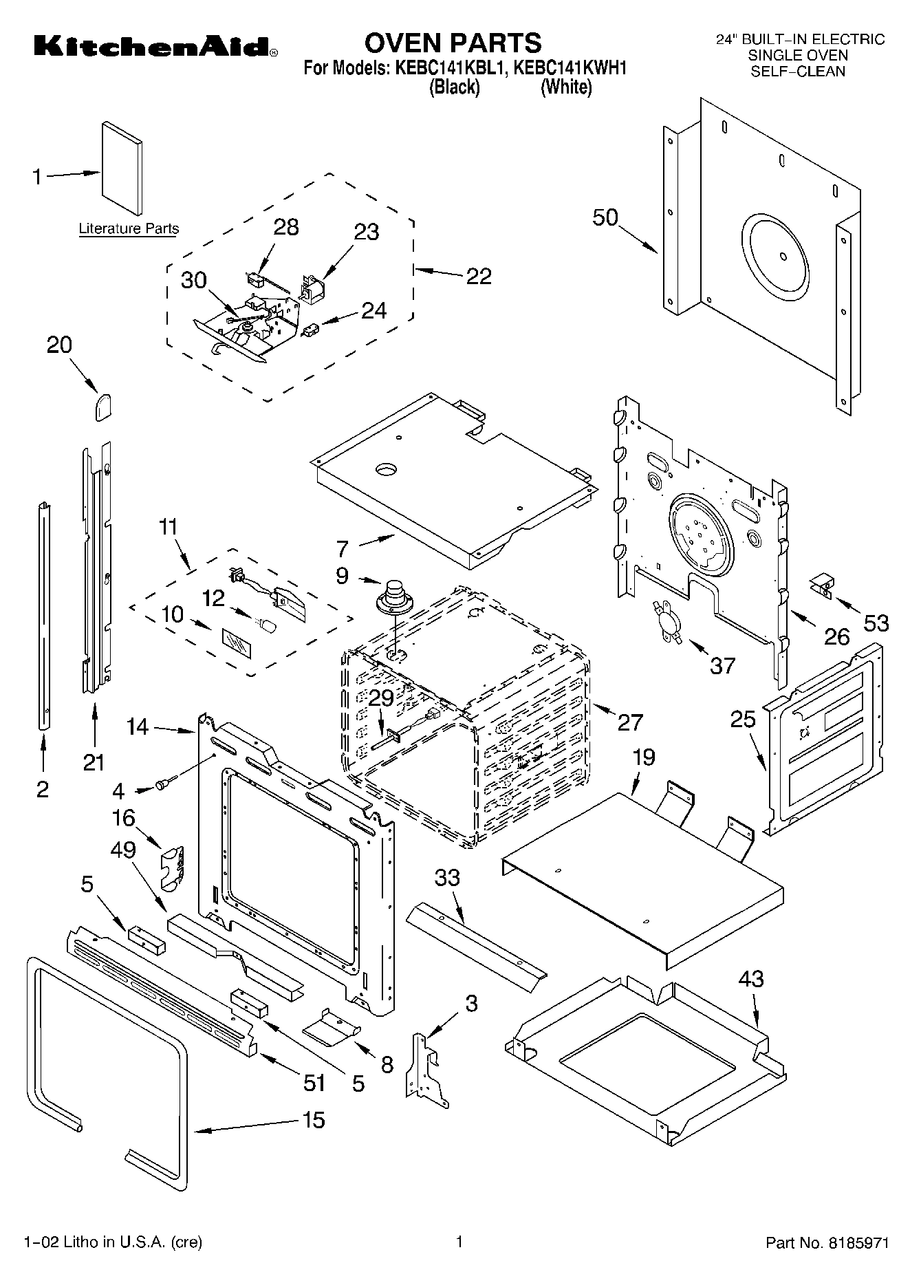 01 - OVEN, LITERATURE