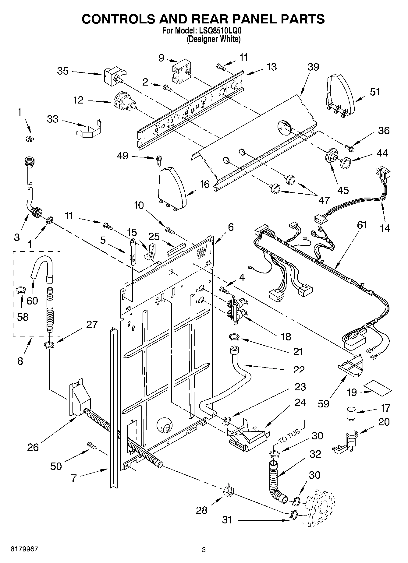 02 - CONTROLS AND REAR PANEL PARTS