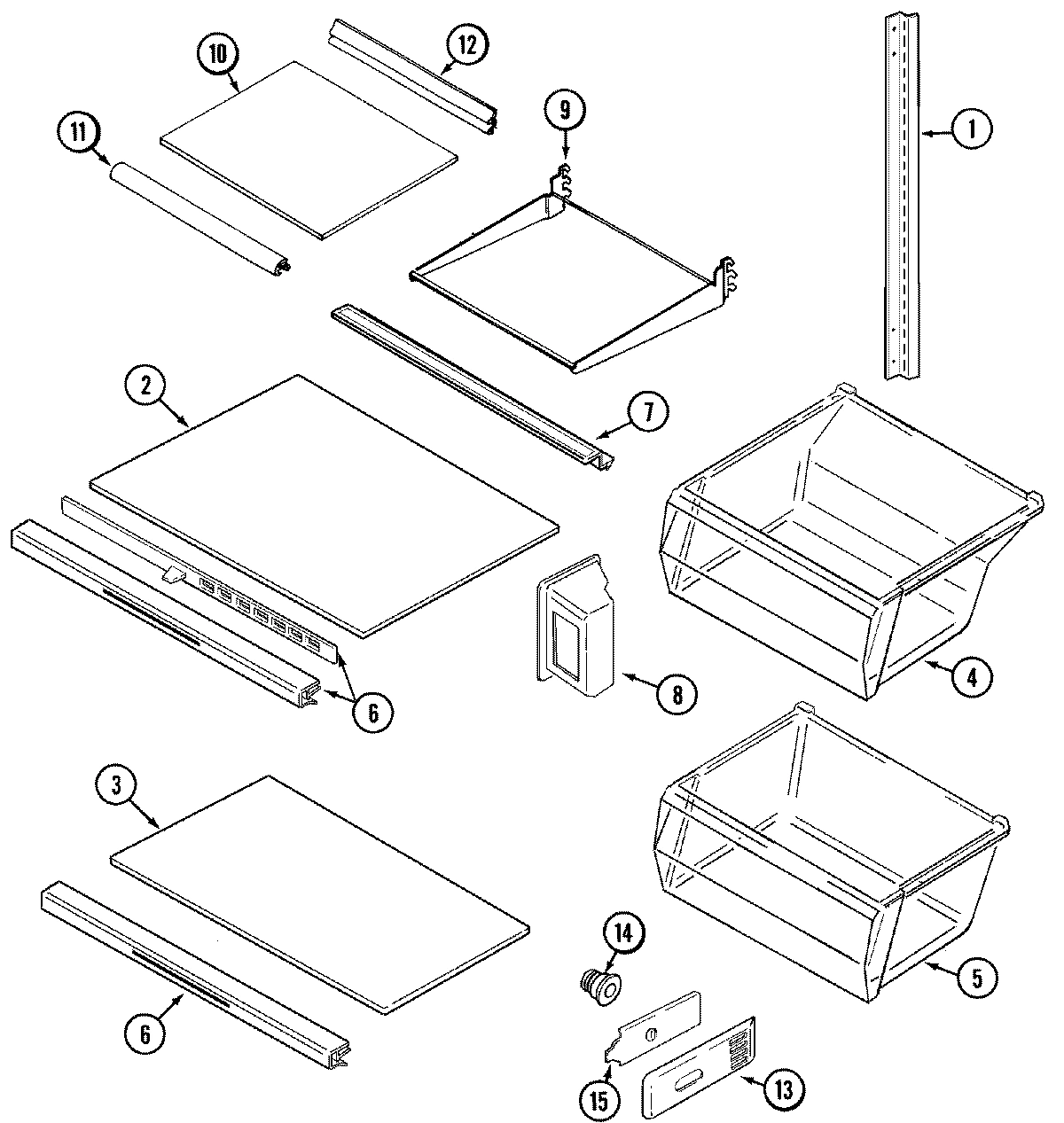 11 - SHELVES & ACCESSORIES