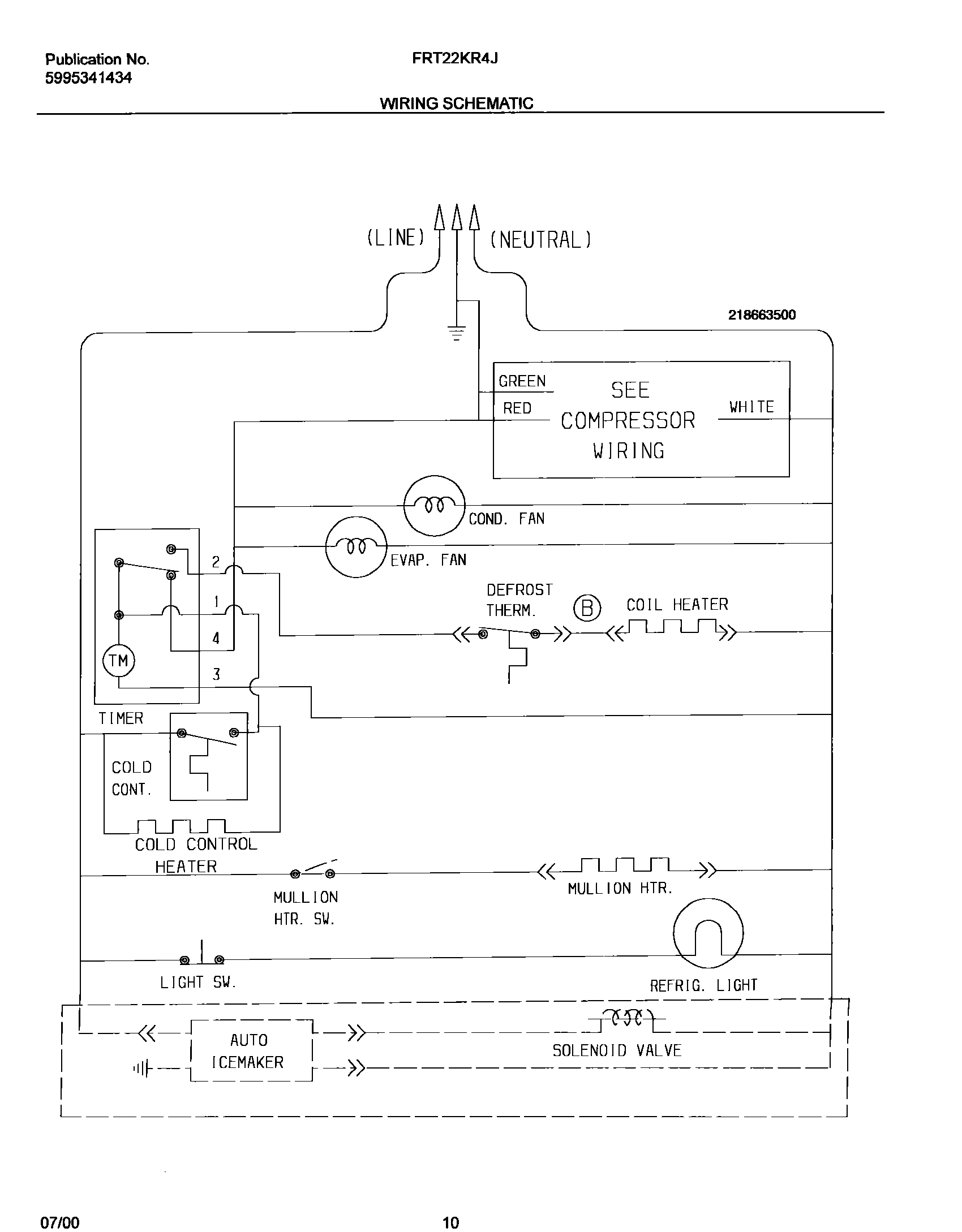 10 - WIRING SCHEMATIC