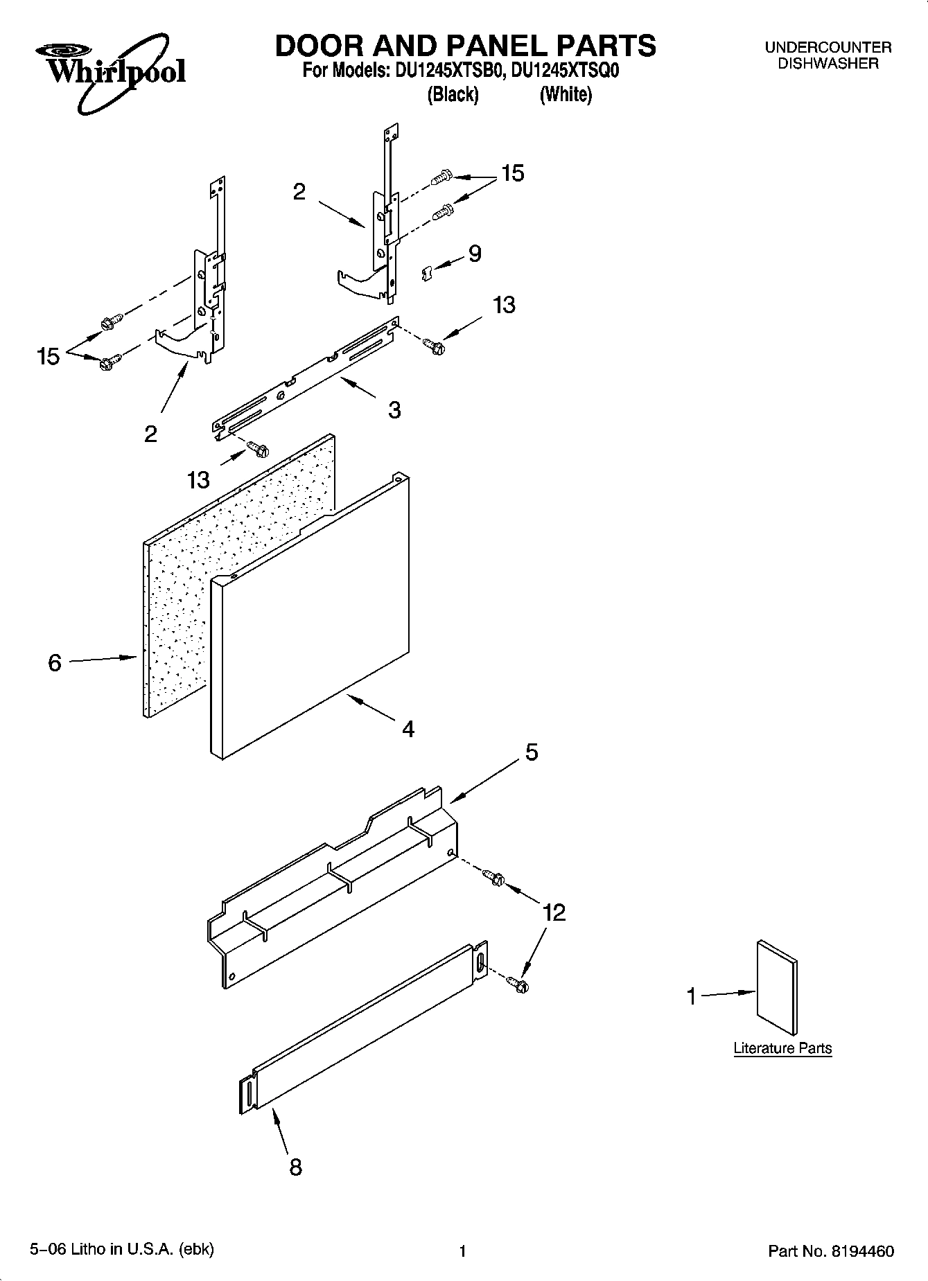 01 - DOOR AND PANEL PARTS