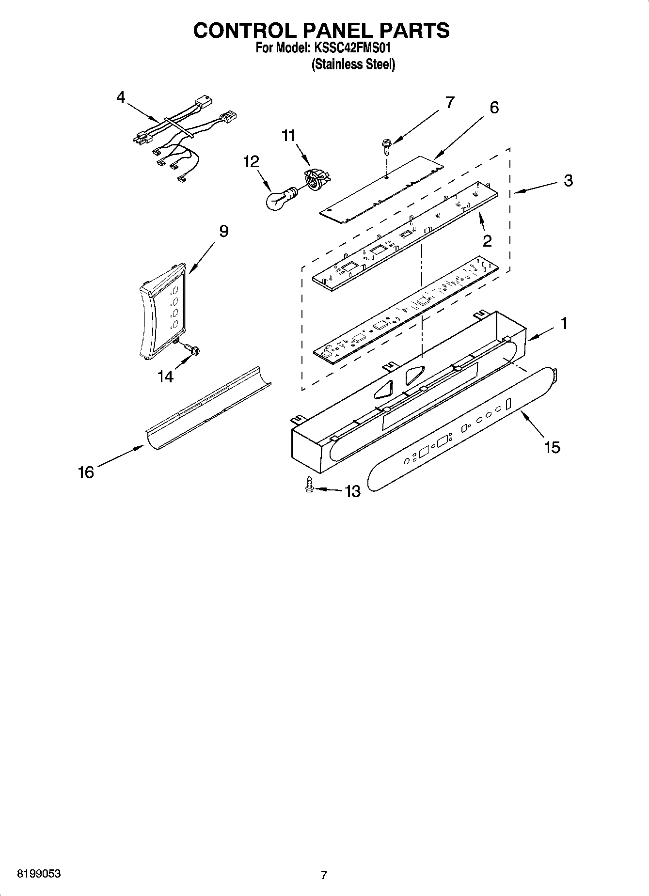 05 - CONTROL PANEL PARTS