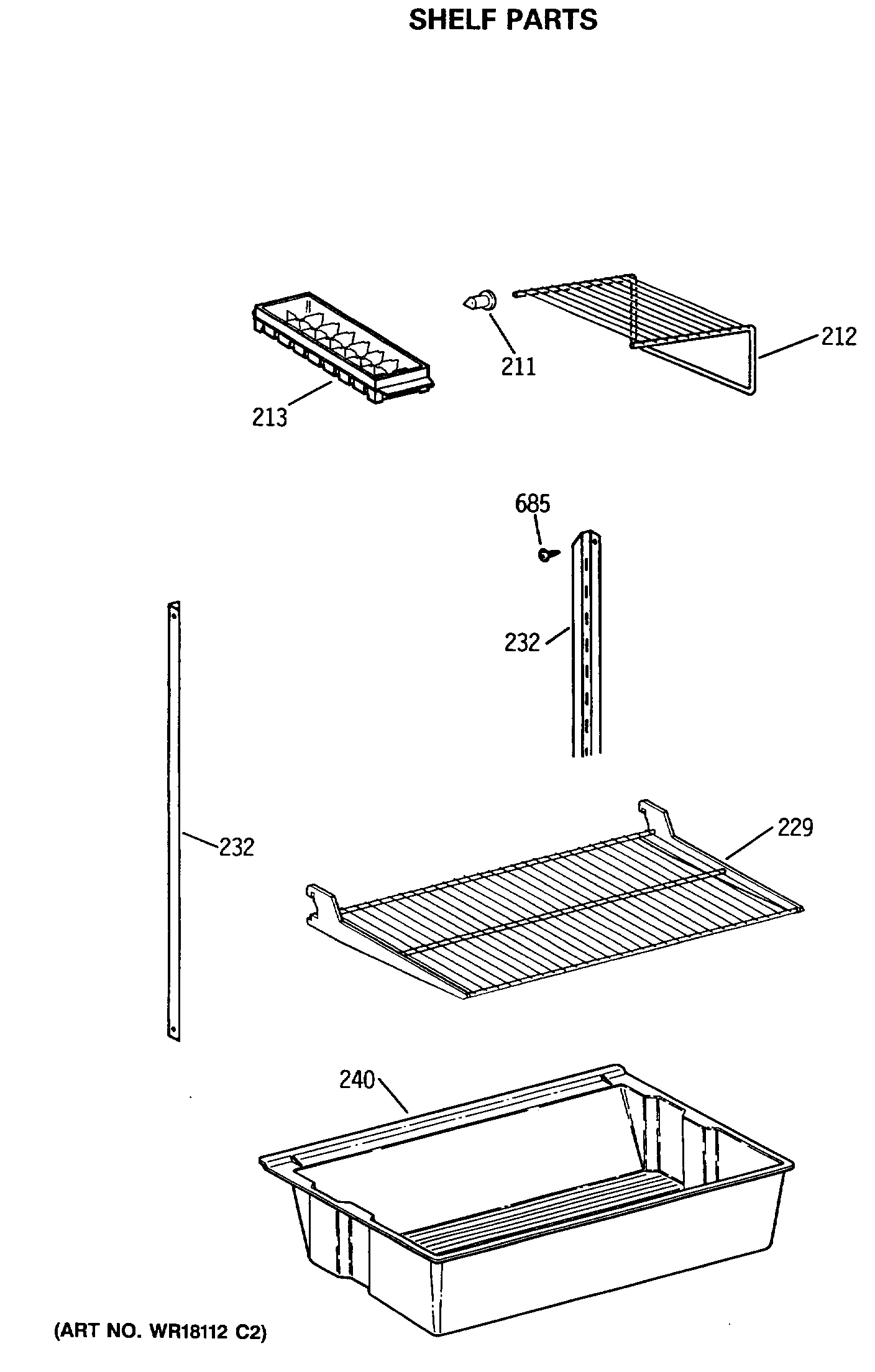 SHELF PARTS