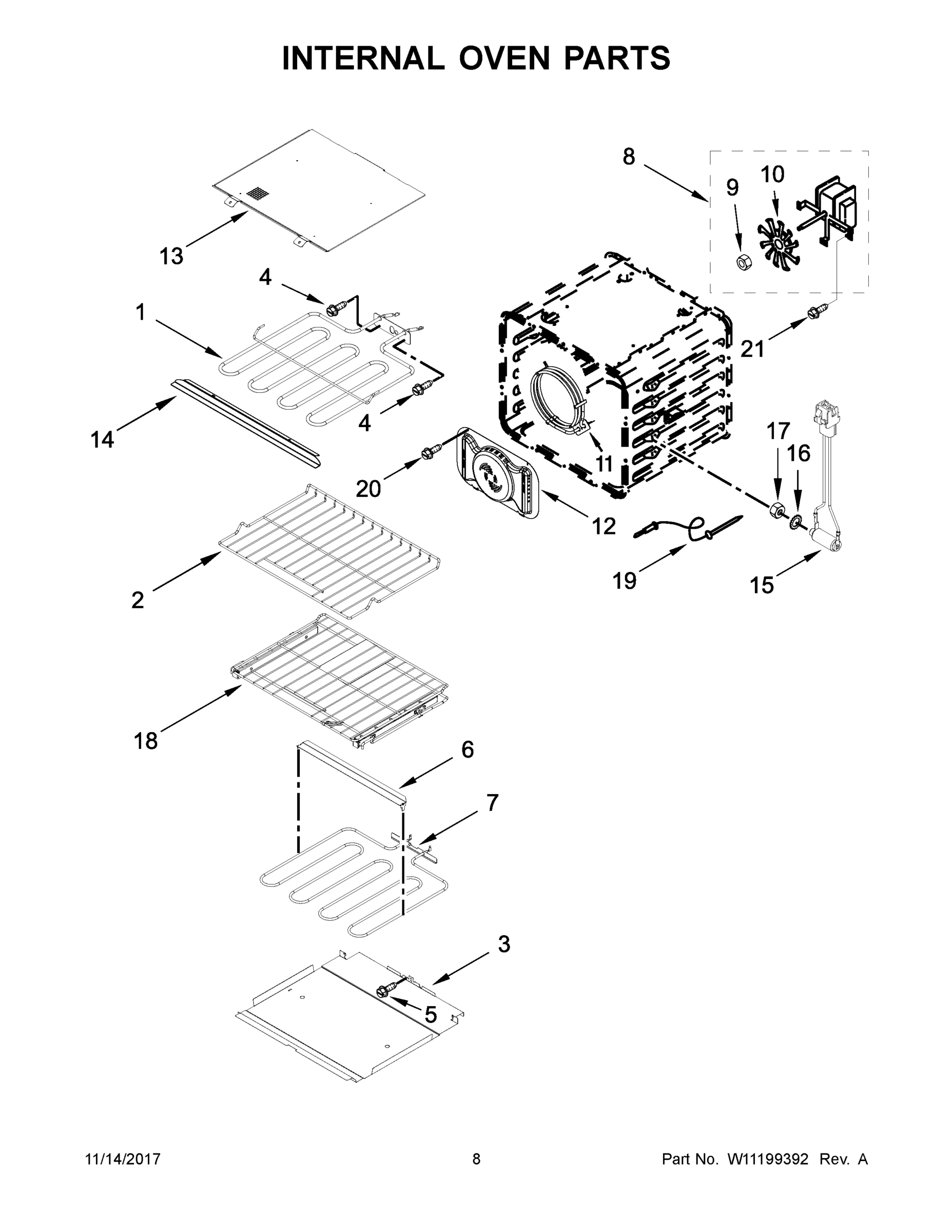 05 - INTERNAL OVEN PARTS