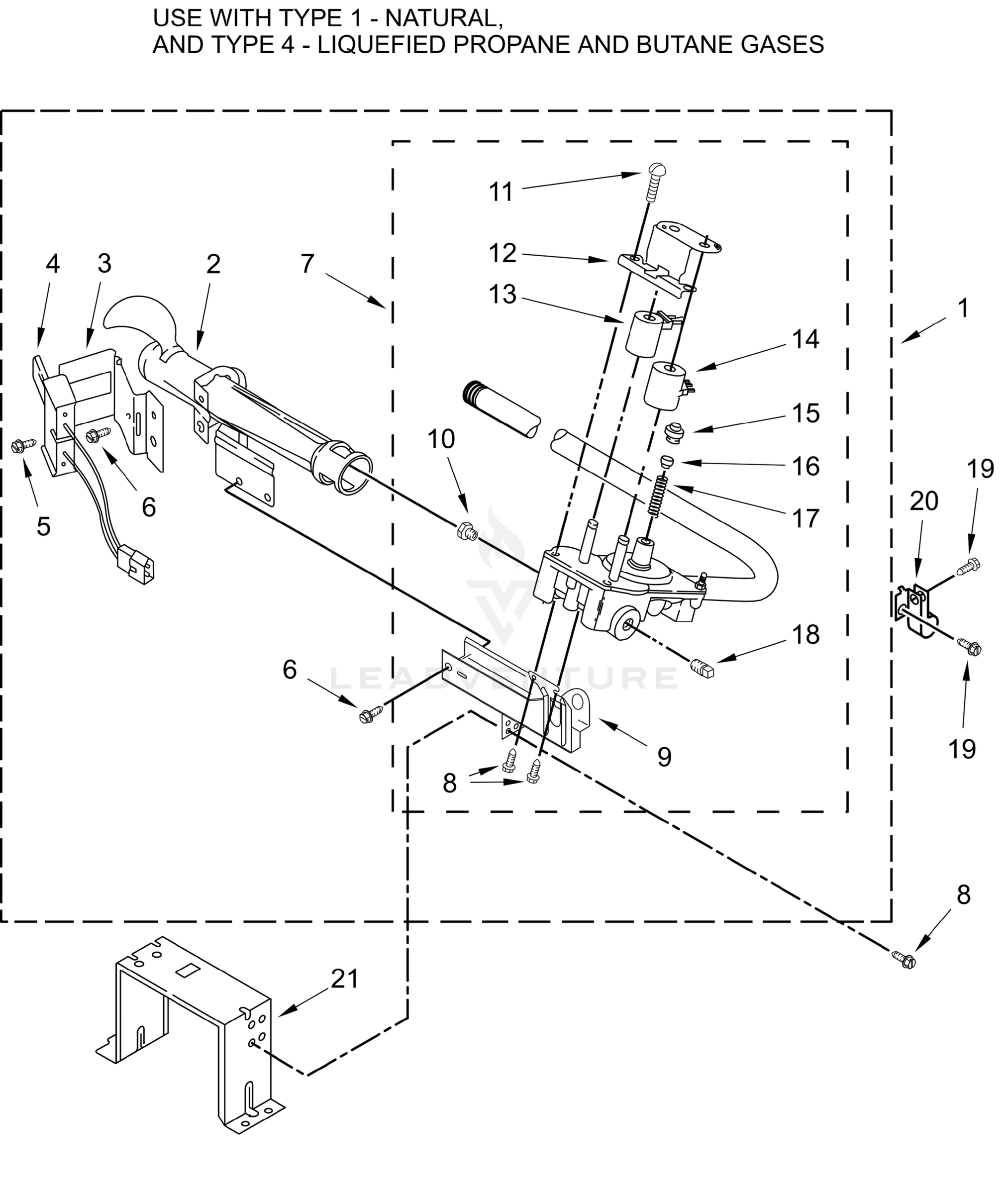 BURNER ASSEMBLY PARTS