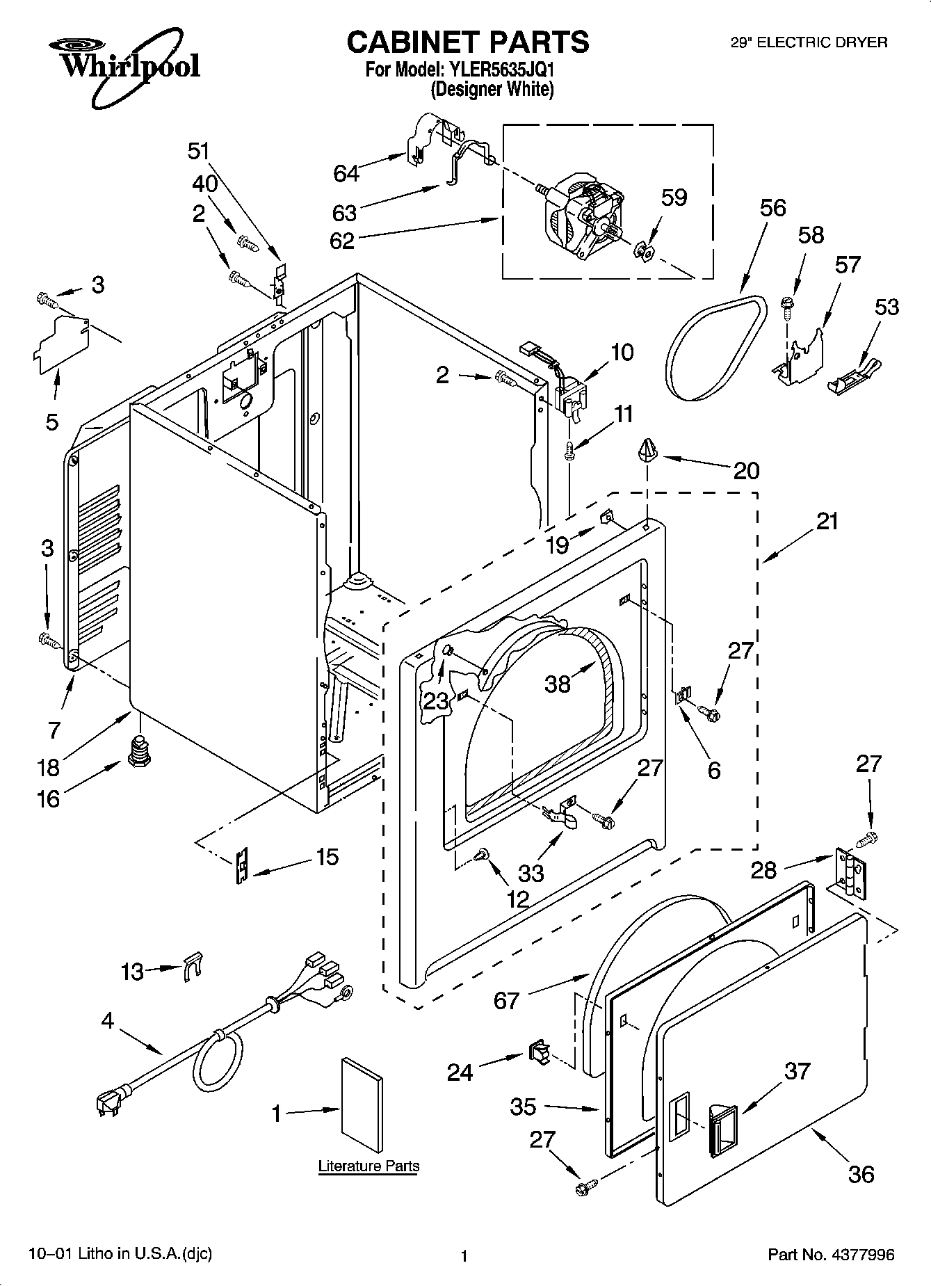 01 - CABINET PARTS