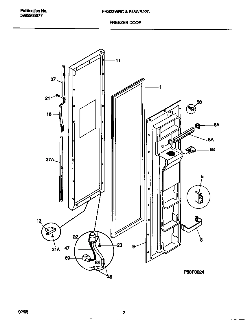02 - FREEZER DOOR