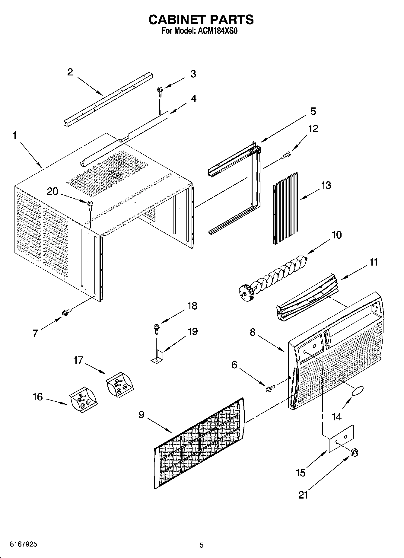 03 - CABINET PARTS