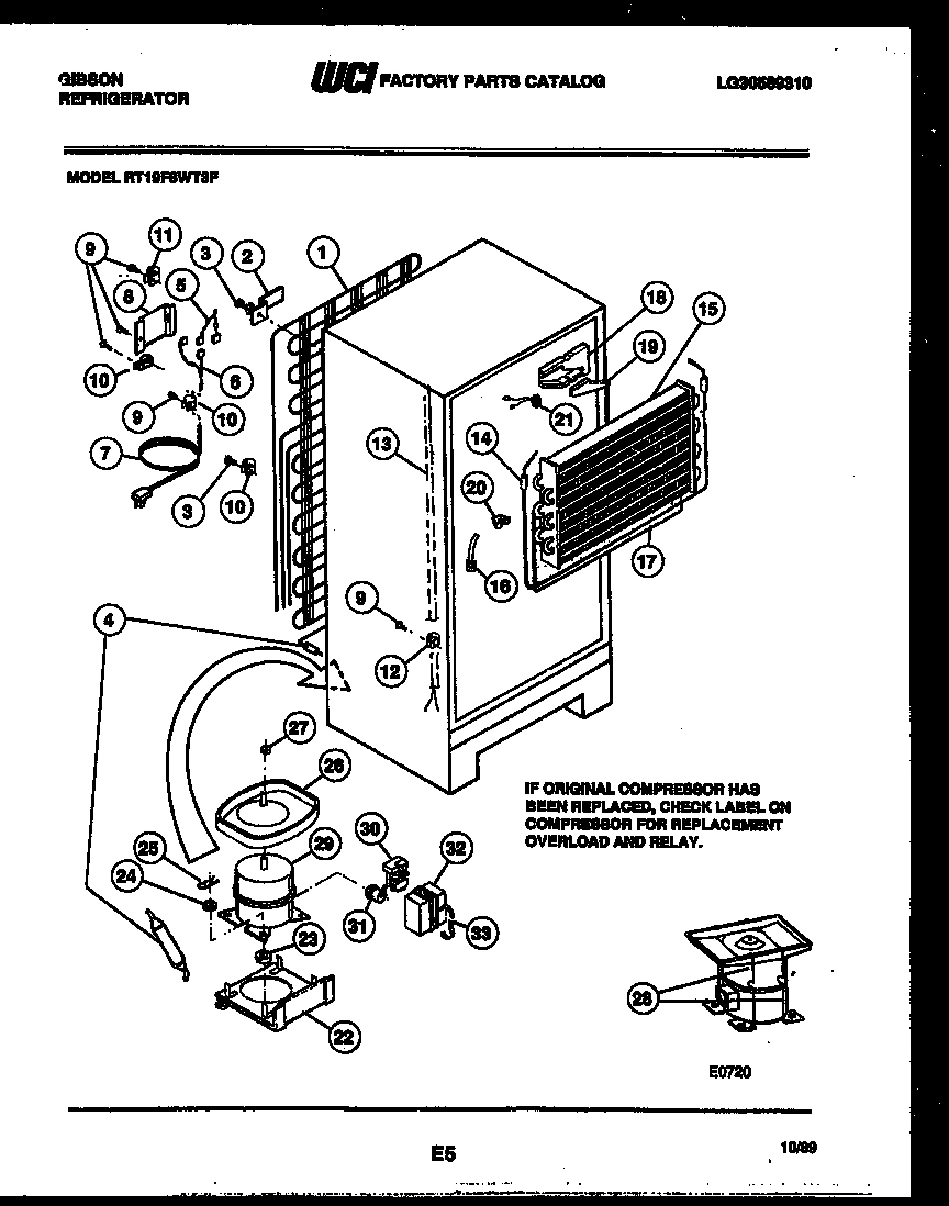 05 - SYSTEM AND AUTOMATIC DEFROST PARTS